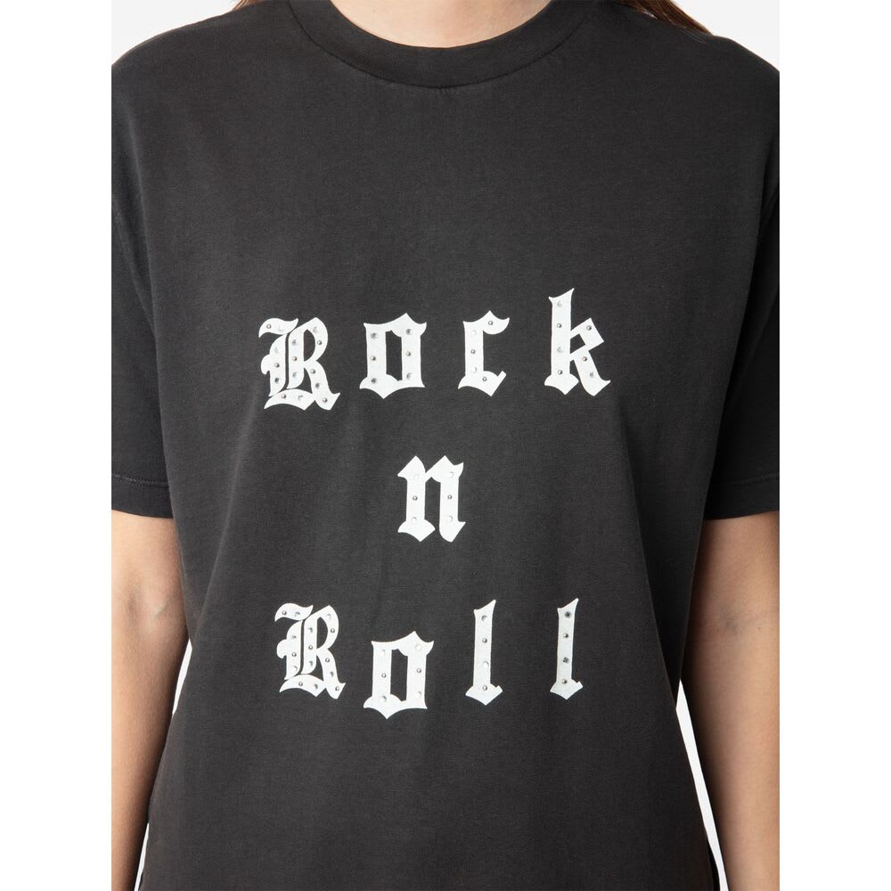 Zadig & Voltaire T-shirt In Gray