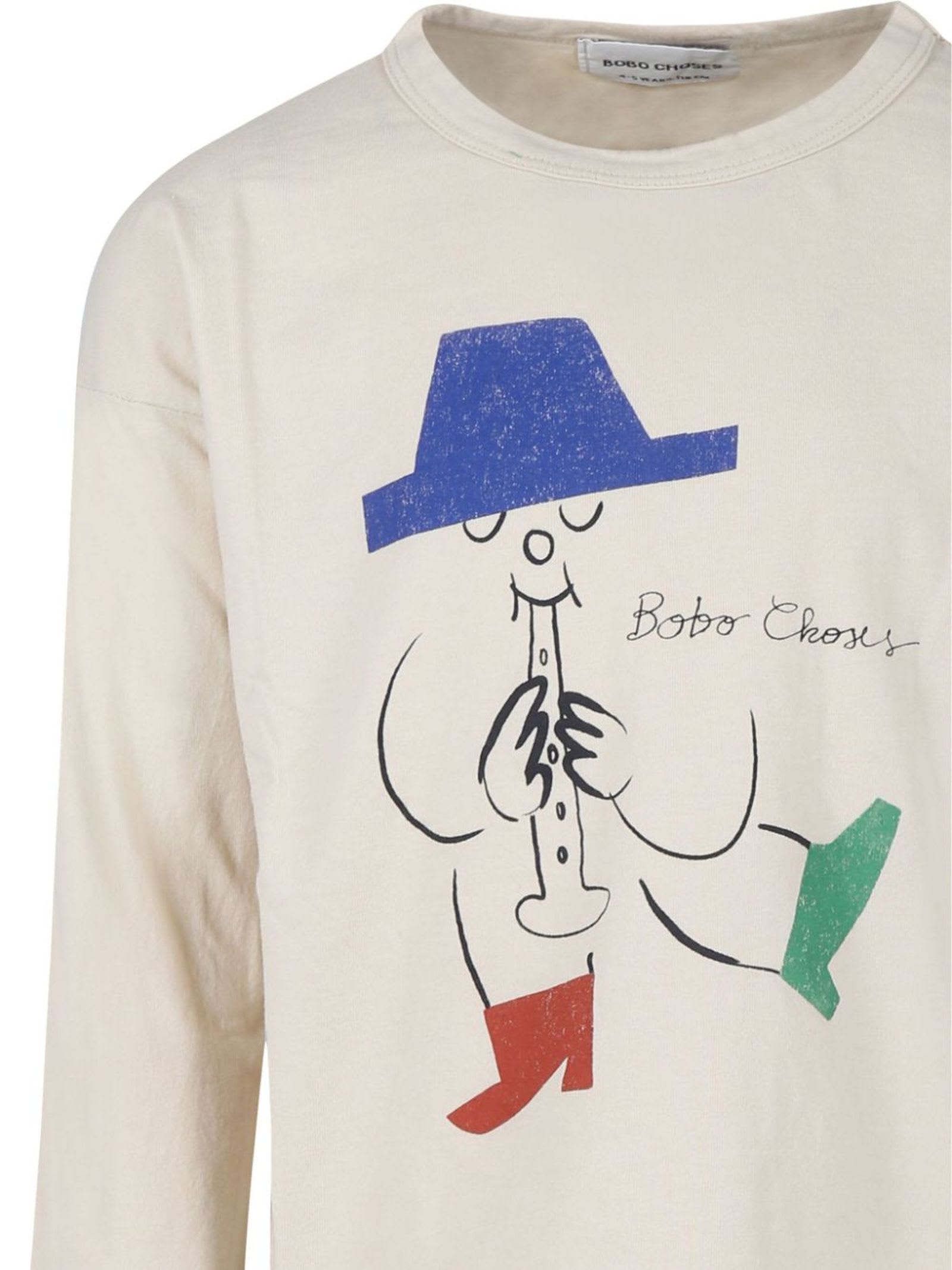 Shop Bobo Choses T-shirts And Polos Beige