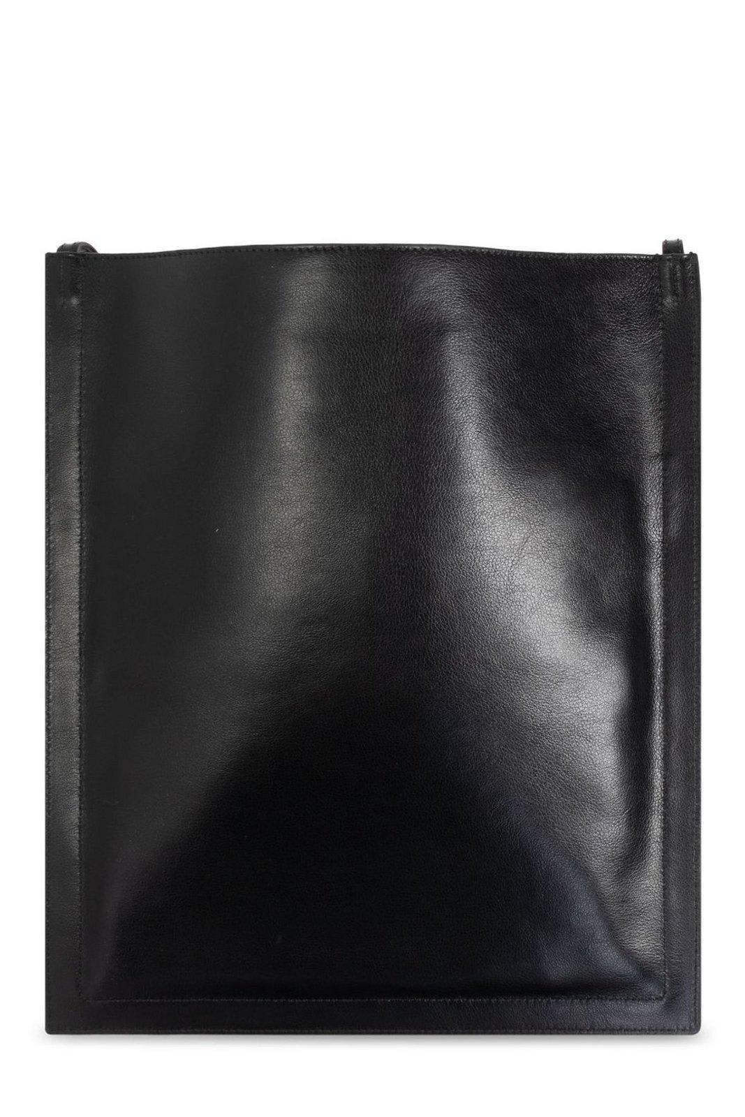 Shop Bally Logo Printed Shoulder Bag