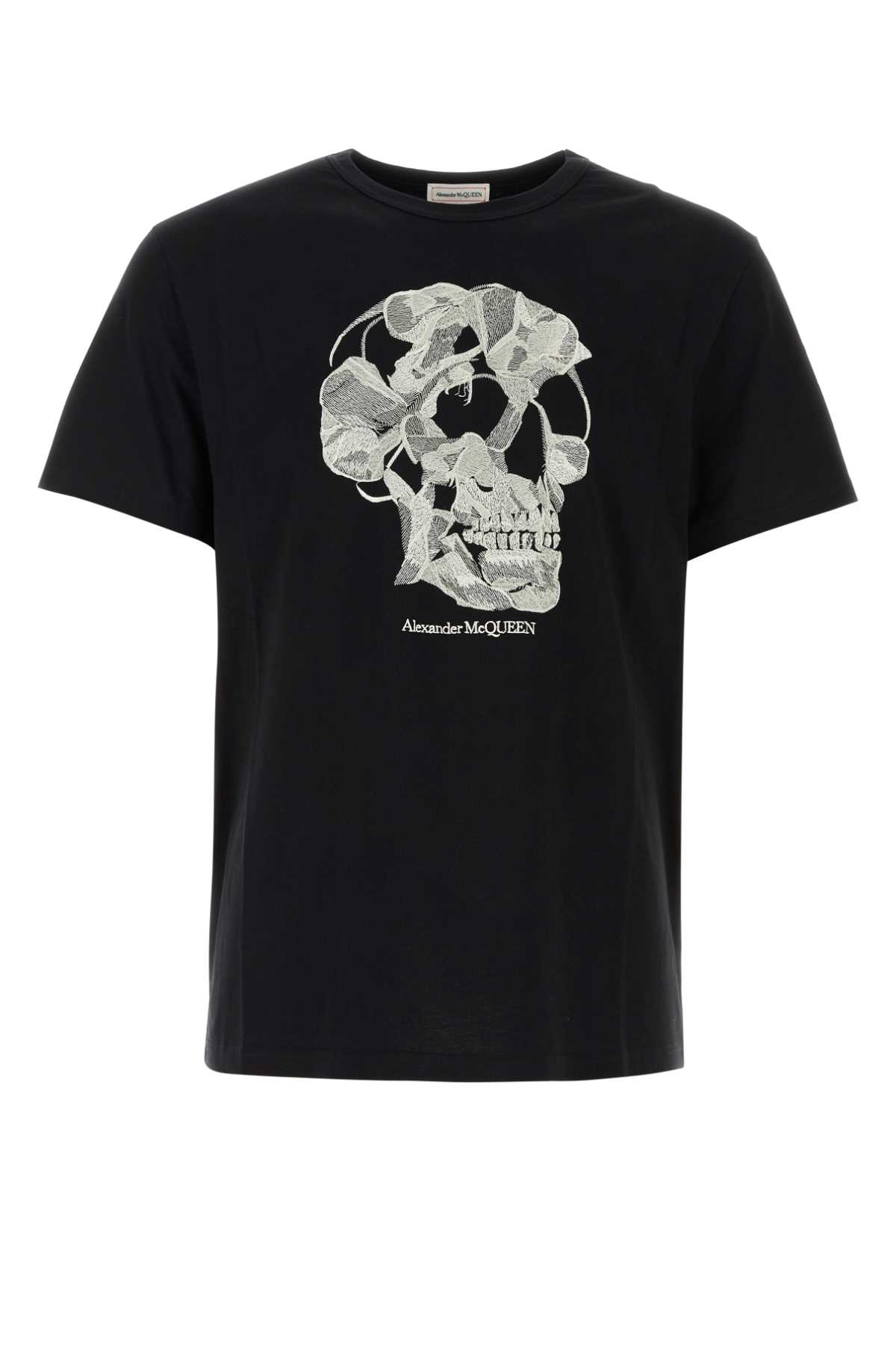 Black Cotton T-shirt