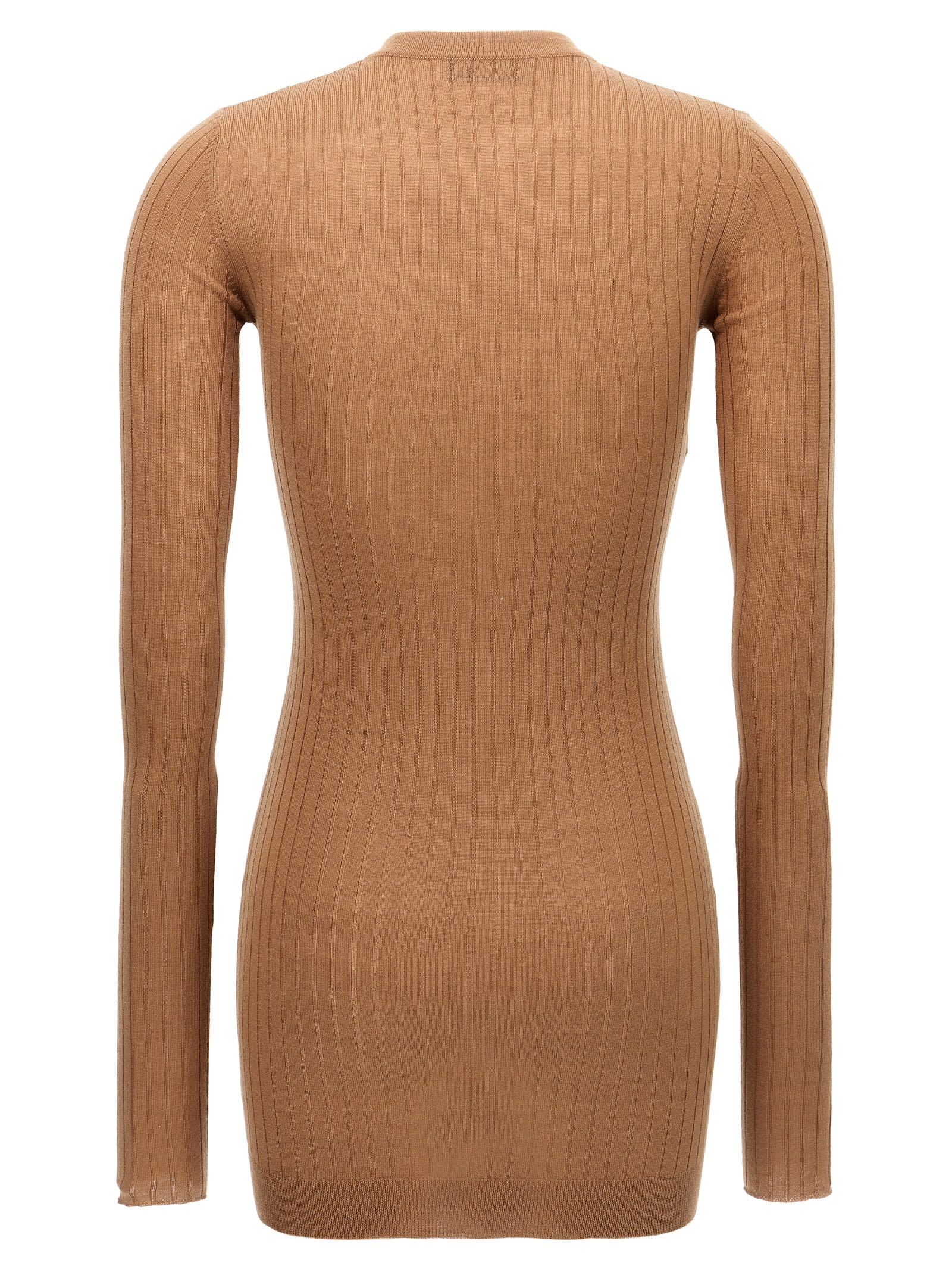 ATTICO RIBBED MINI DRESS