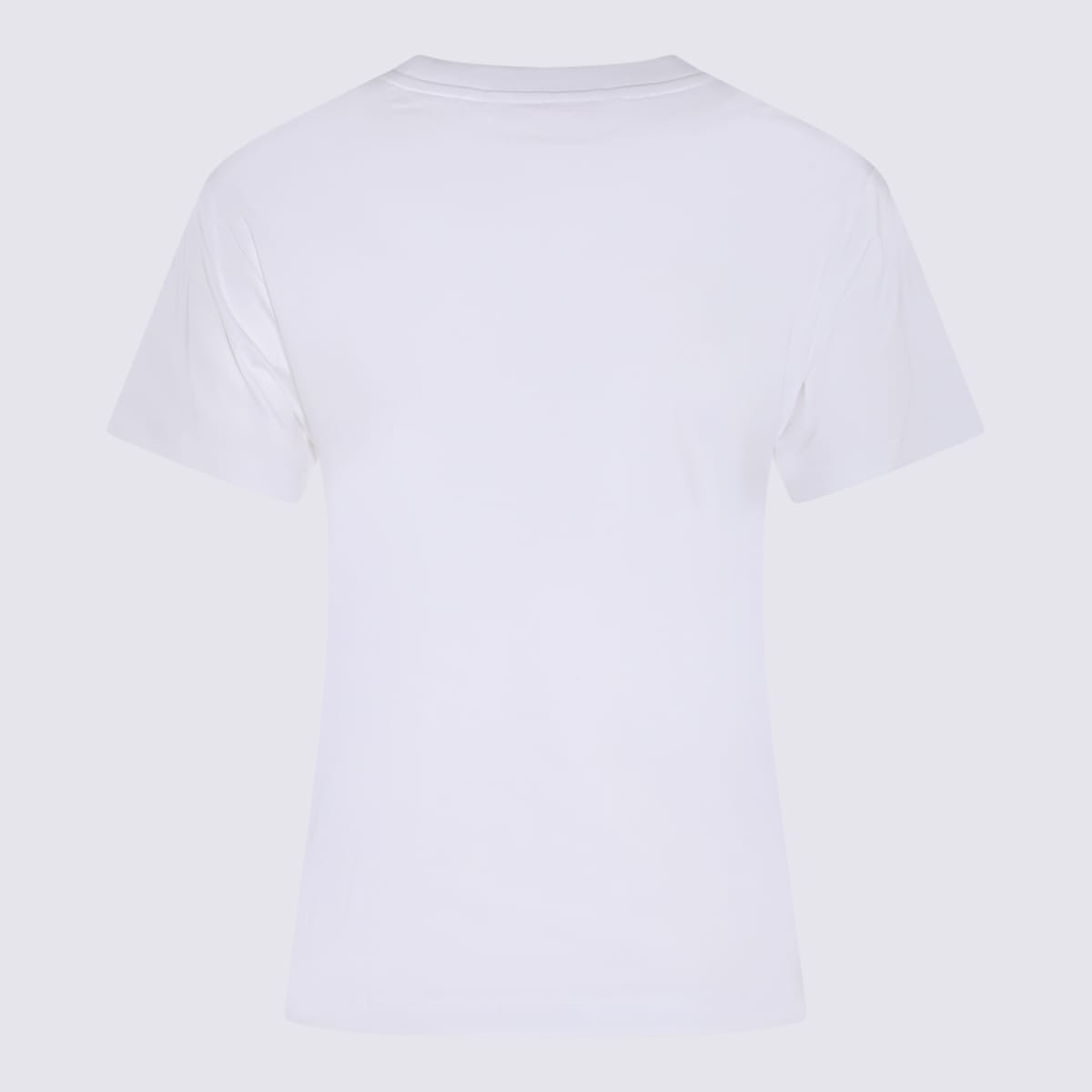 Shop Valentino White Cotton T-shirt