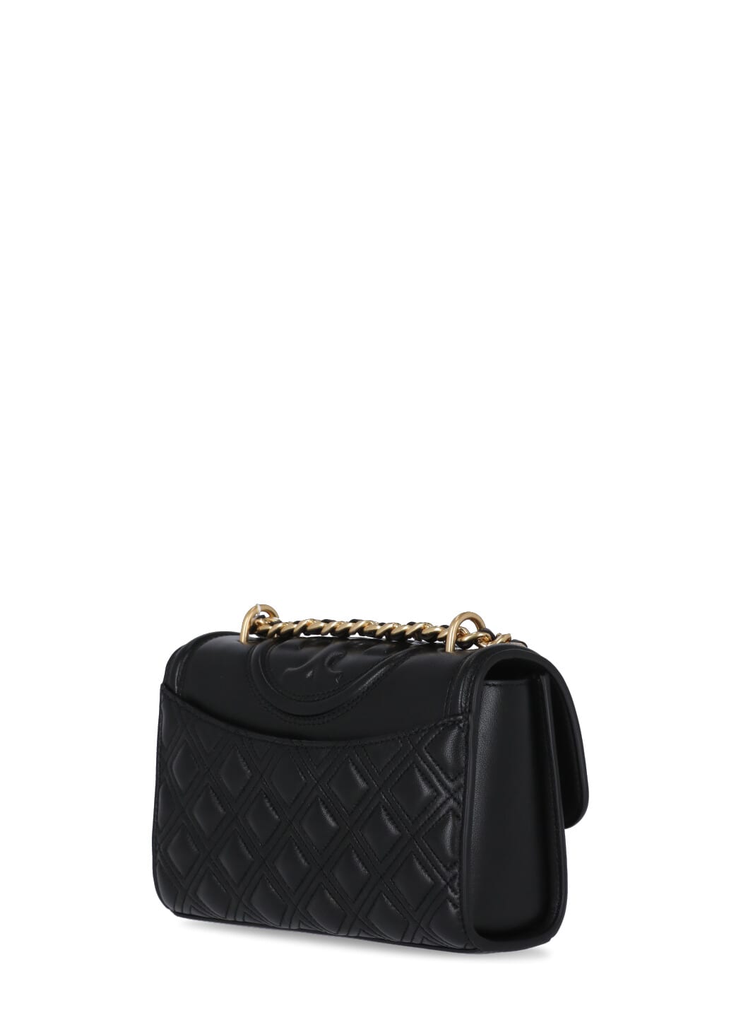 Shop Tory Burch Fleming Convertible Shoulder Bag In Black