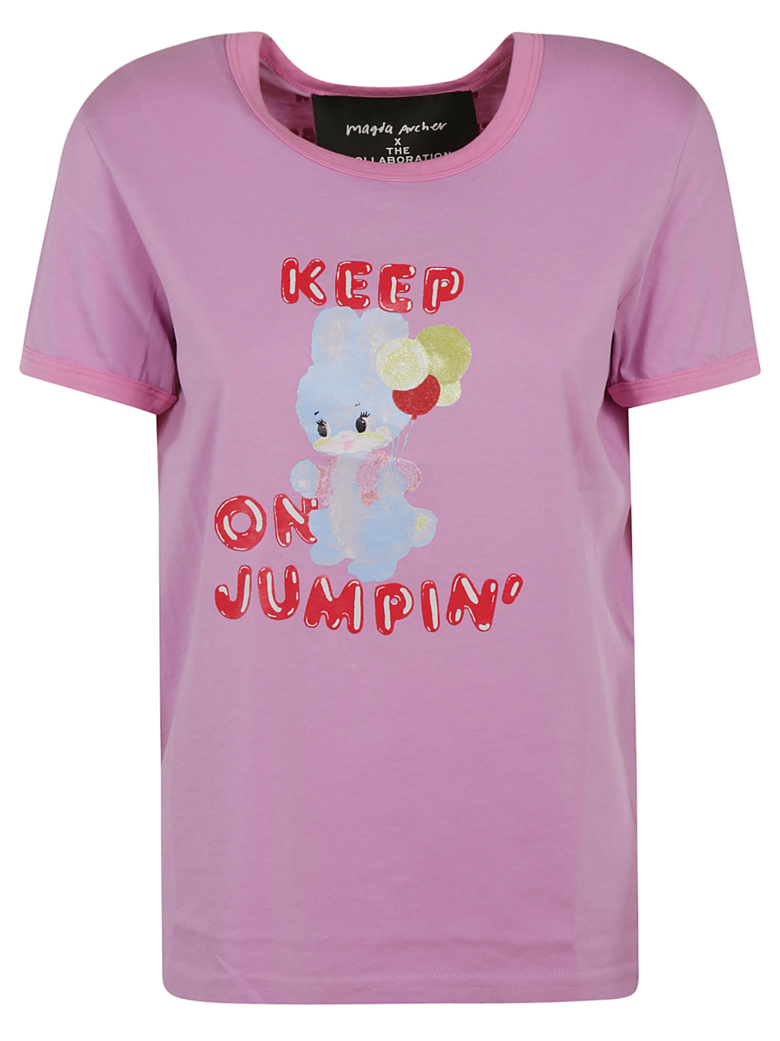 Marc Jacobs Keep On Jumpin T-shirt In Pink