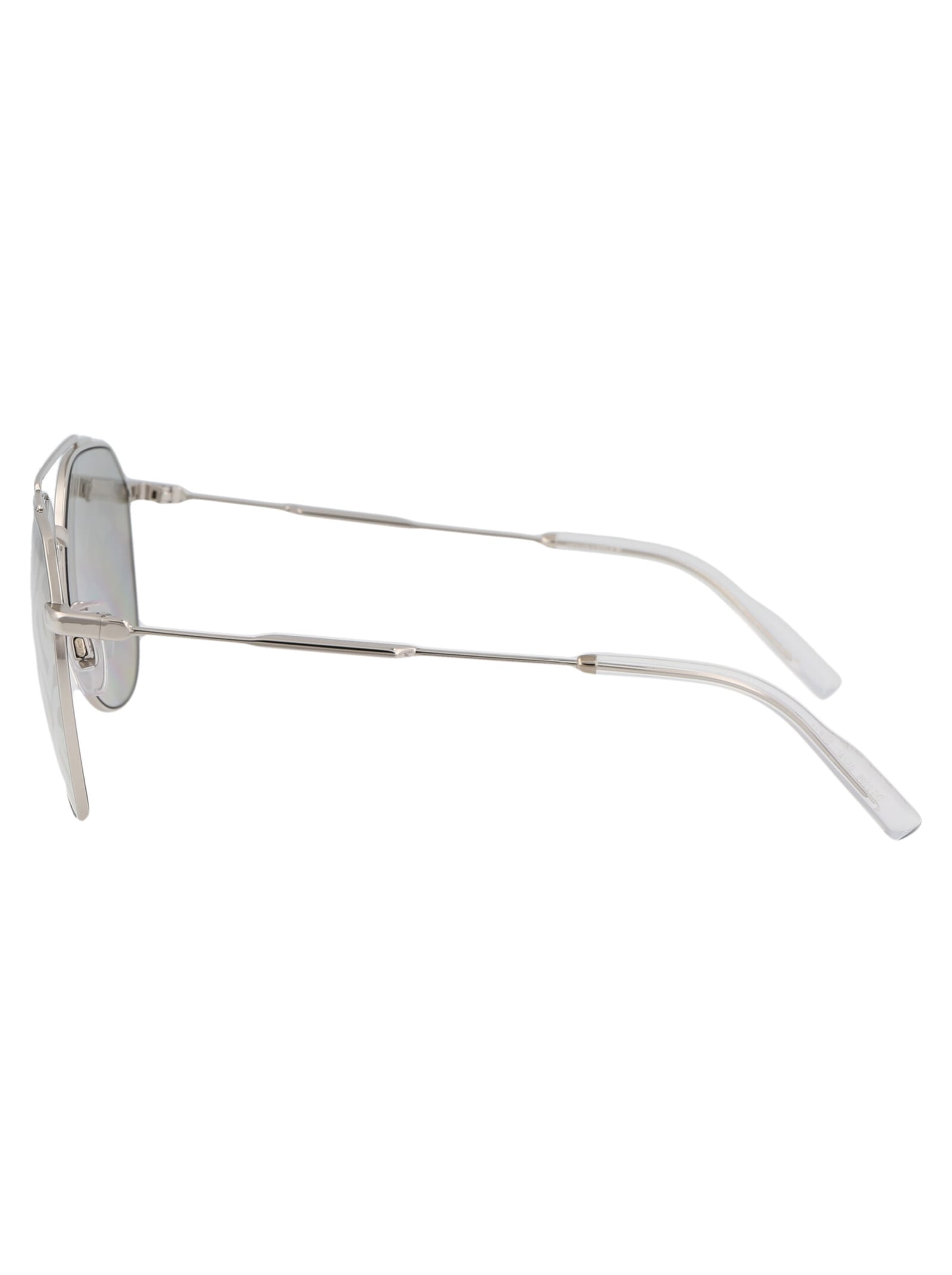 Shop Dolce &amp; Gabbana Eyewear 0dg2296 Sunglasses In 05/al Silver