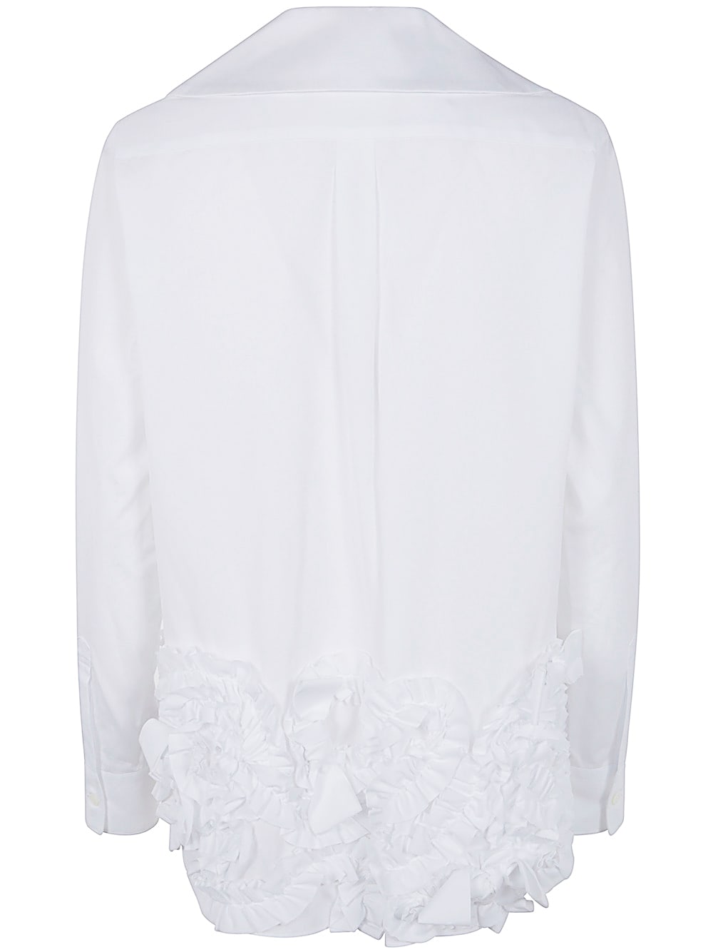 Shop Comme Des Garçons Comme Des Garçons Ladie`s Blouse In White