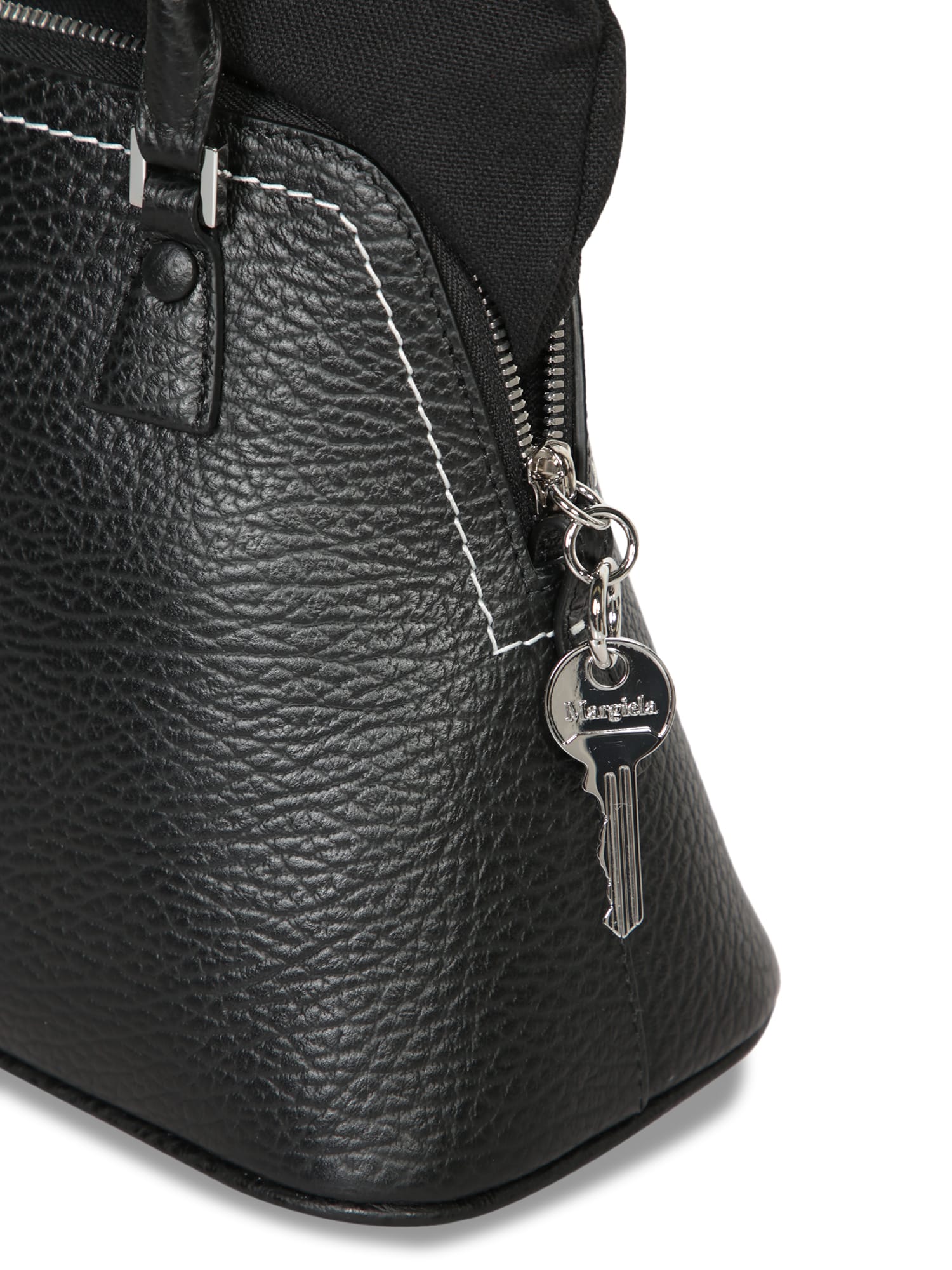 Shop Maison Margiela 5ac Classique Mini Bag In Black