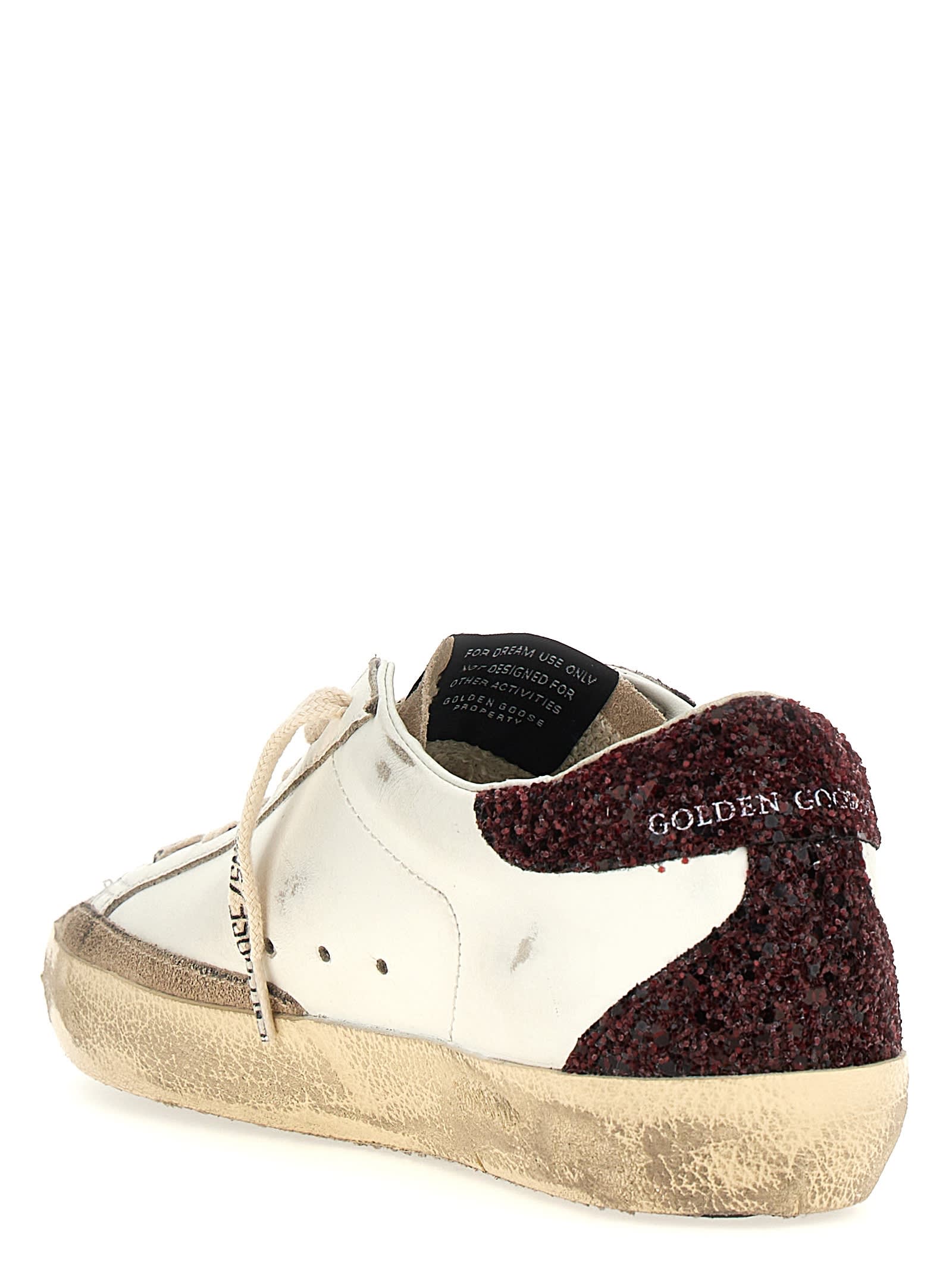 Shop Golden Goose Superstar Sneakers In White