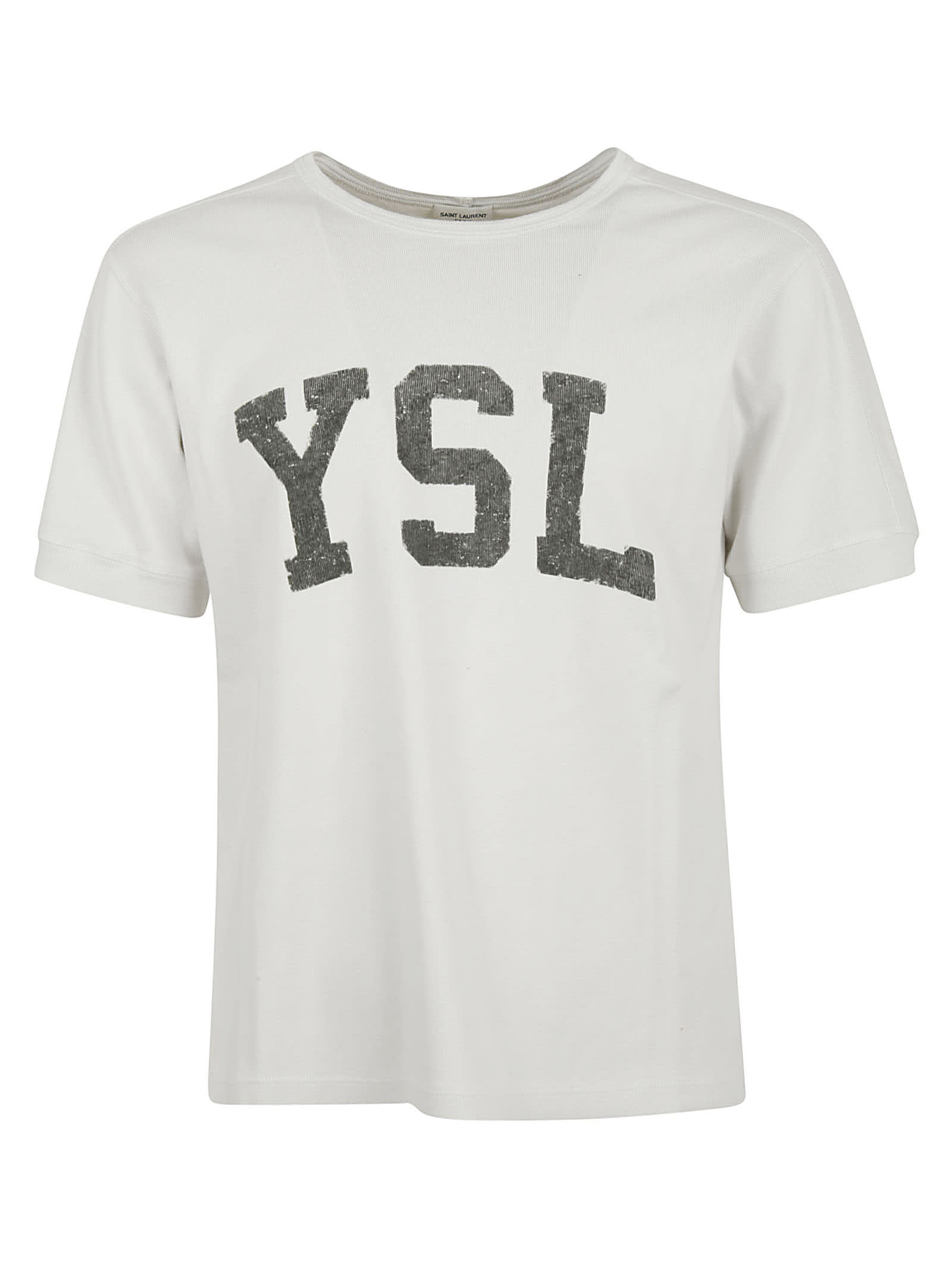 Saint Laurent Ysl Logo Regular T-shirt