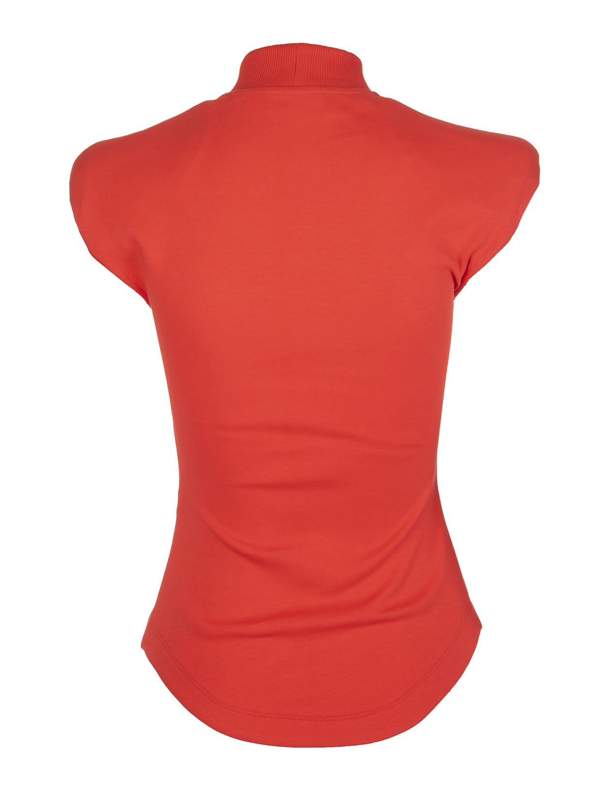 sleeveless turtleneck t shirt