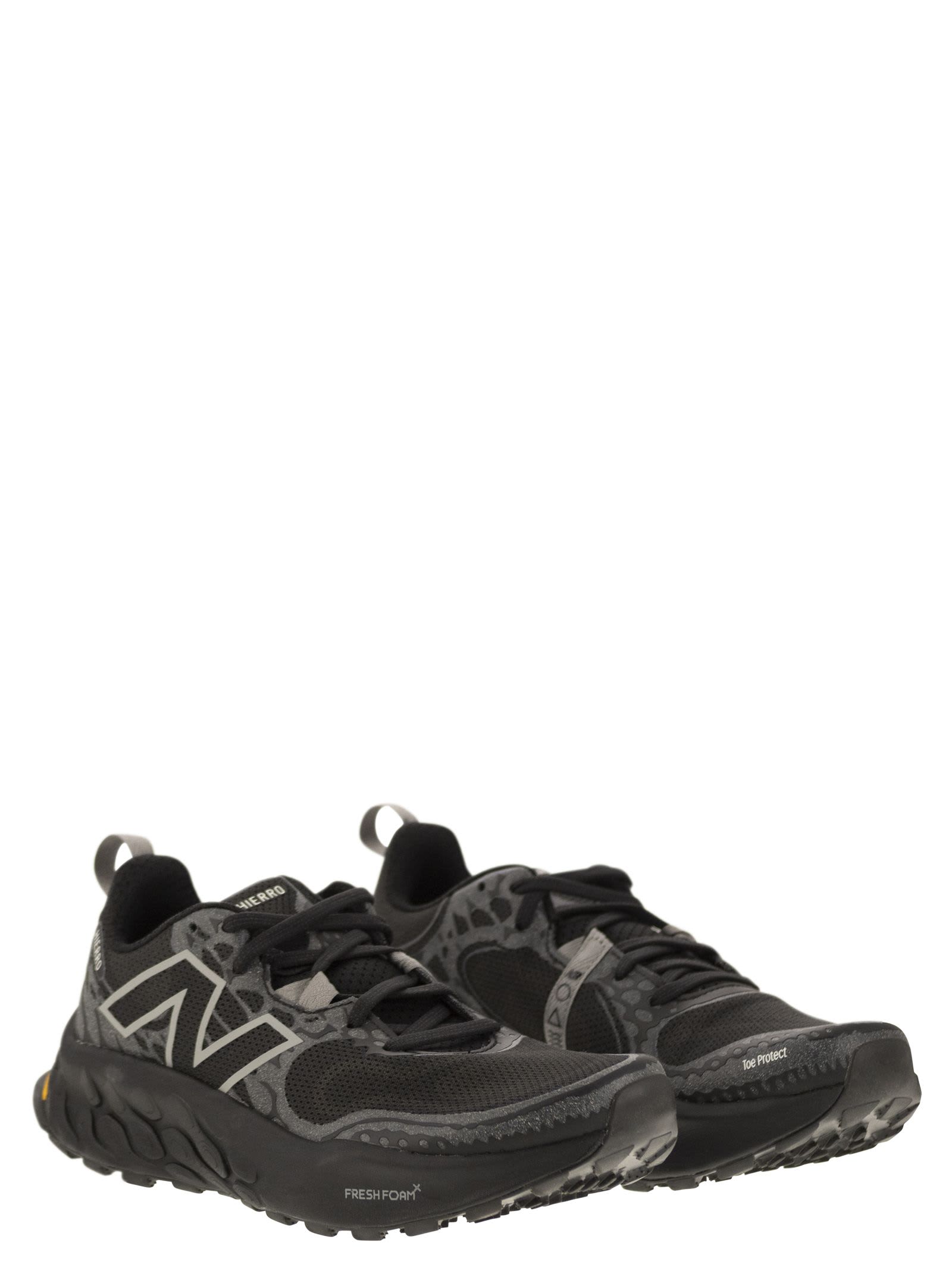 Shop New Balance Fresh Foam Hierro V8 - Sneakers In Black