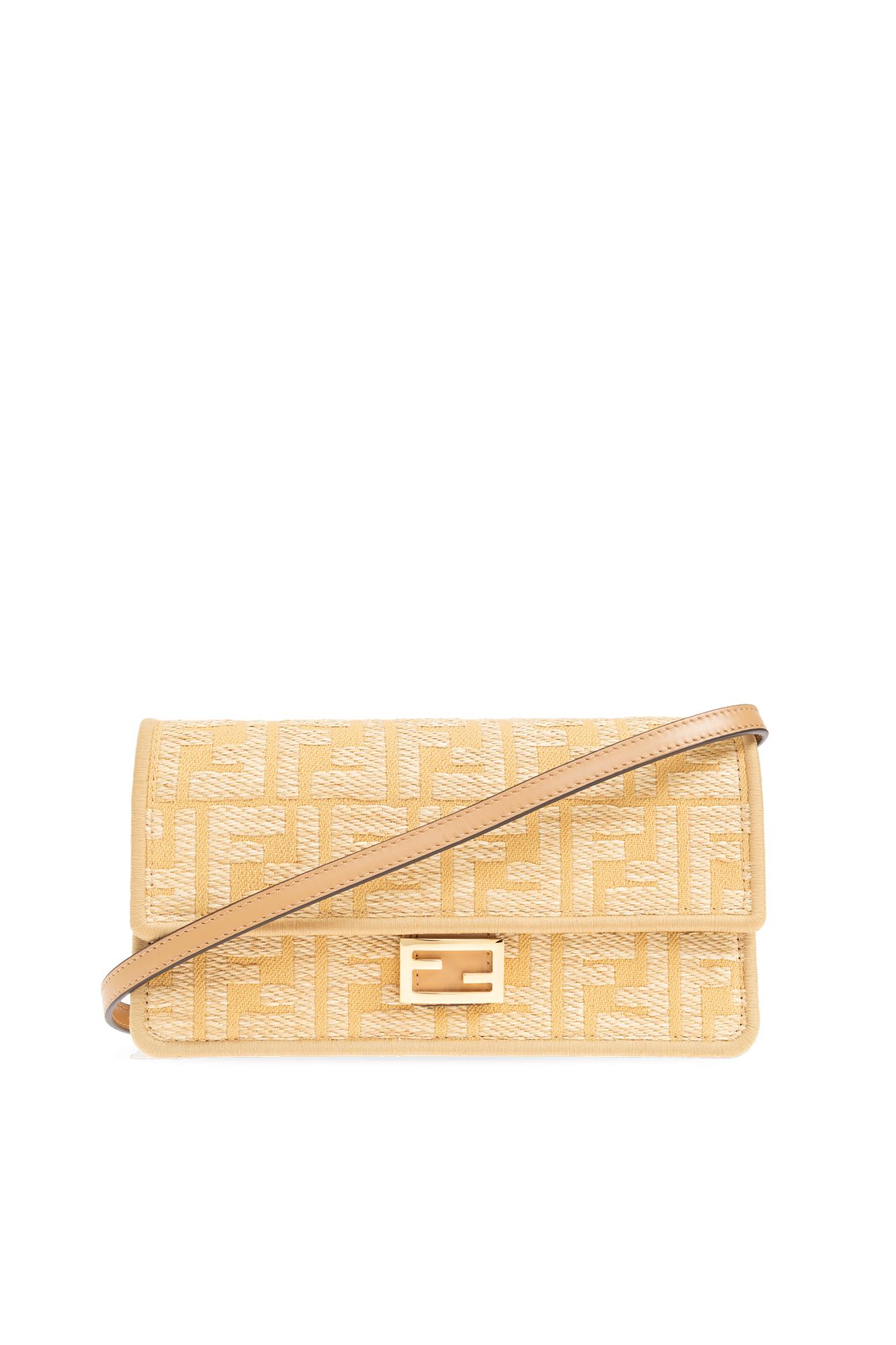 Fendi Wallet On A Chain In Brown
