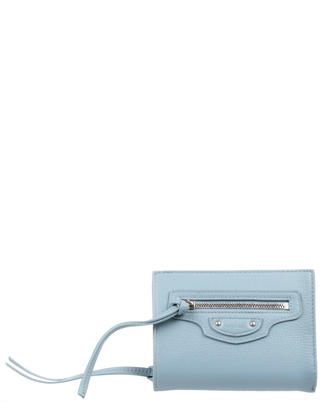 Balenciaga Light Blue Neo Classic Wallet