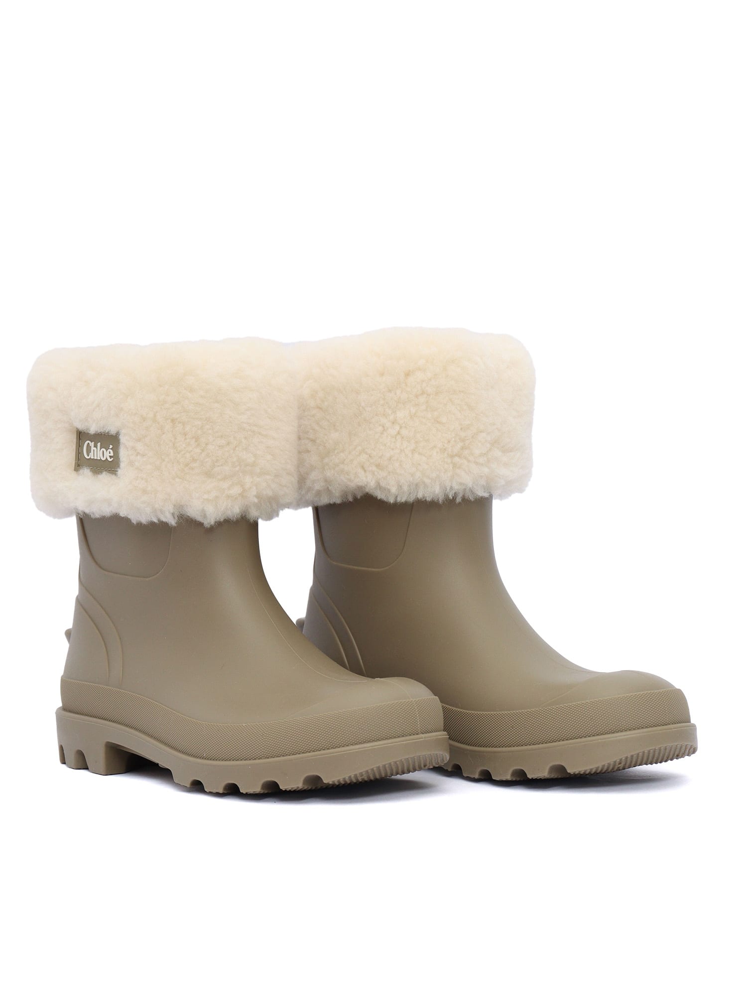 Chloé Chloè Boots In Green