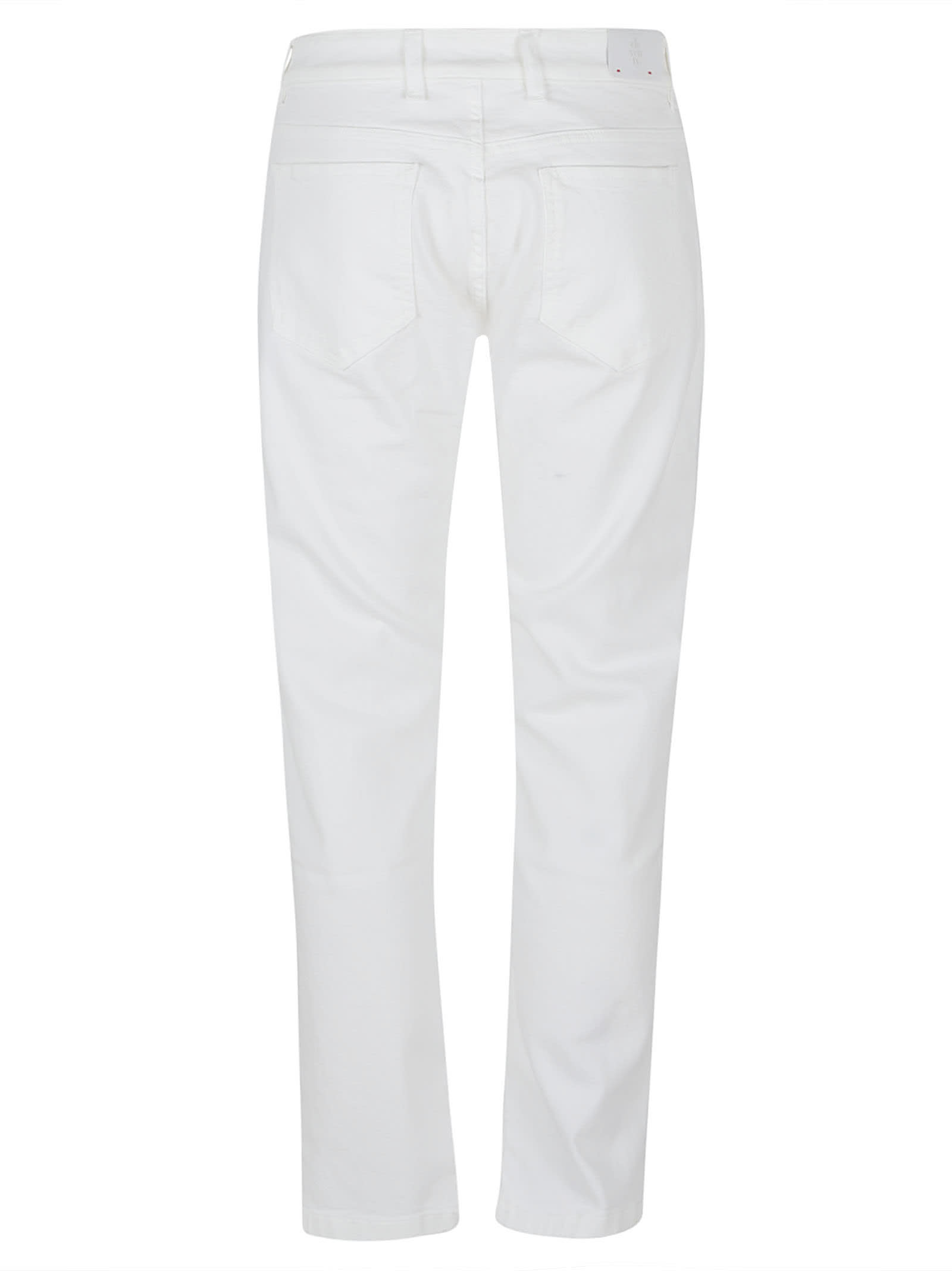 Shop Eleventy Jeans In White