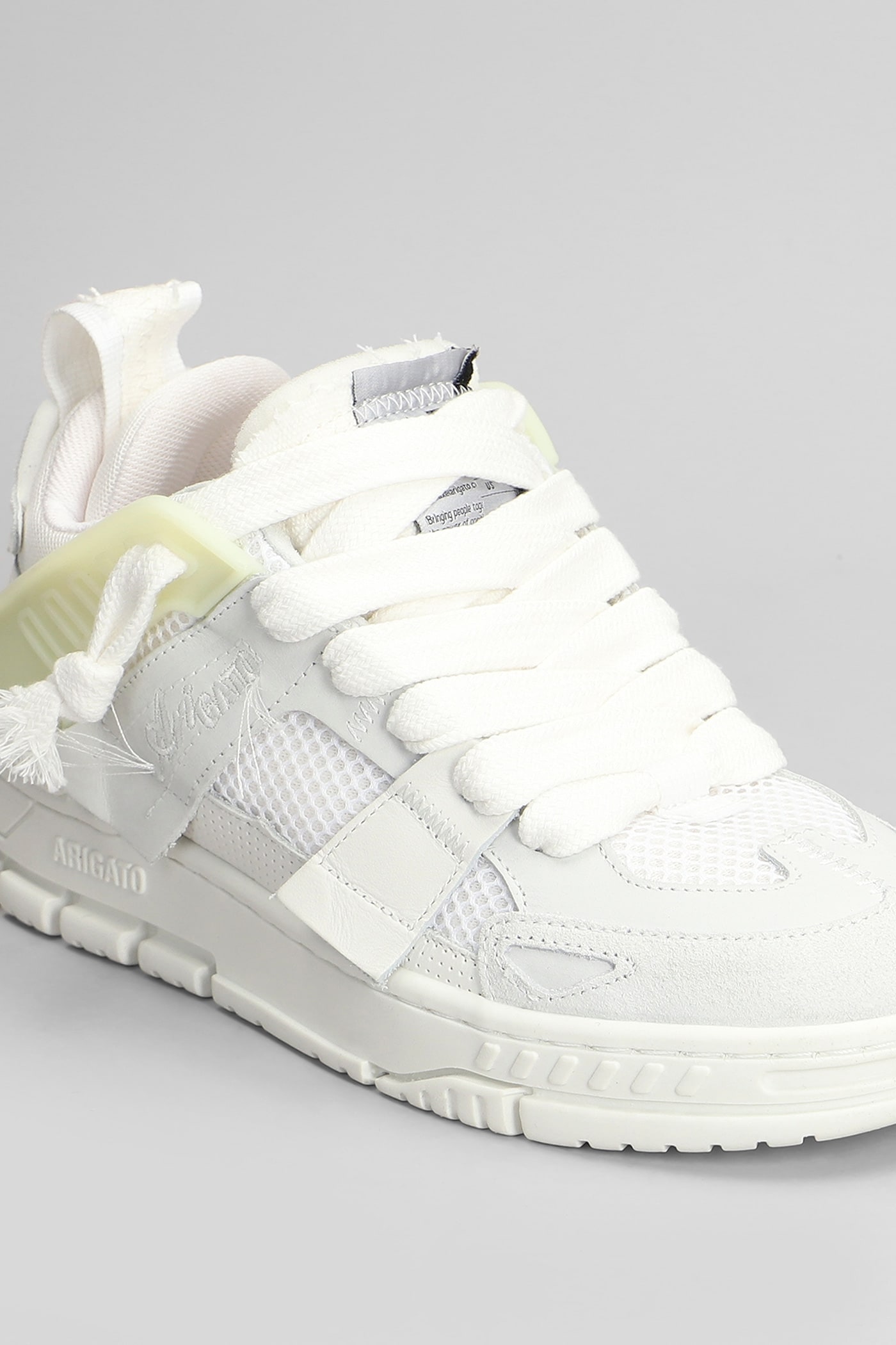 Axel Arigato Area Patchwork Sneakers In White