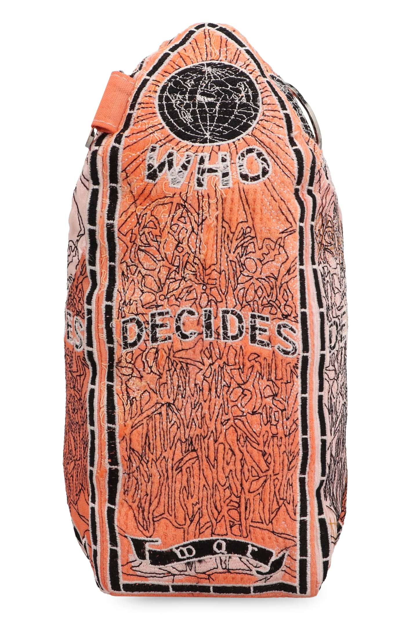 Shop Who Decides War Bullet Wdw Crossbody Bag In Orange