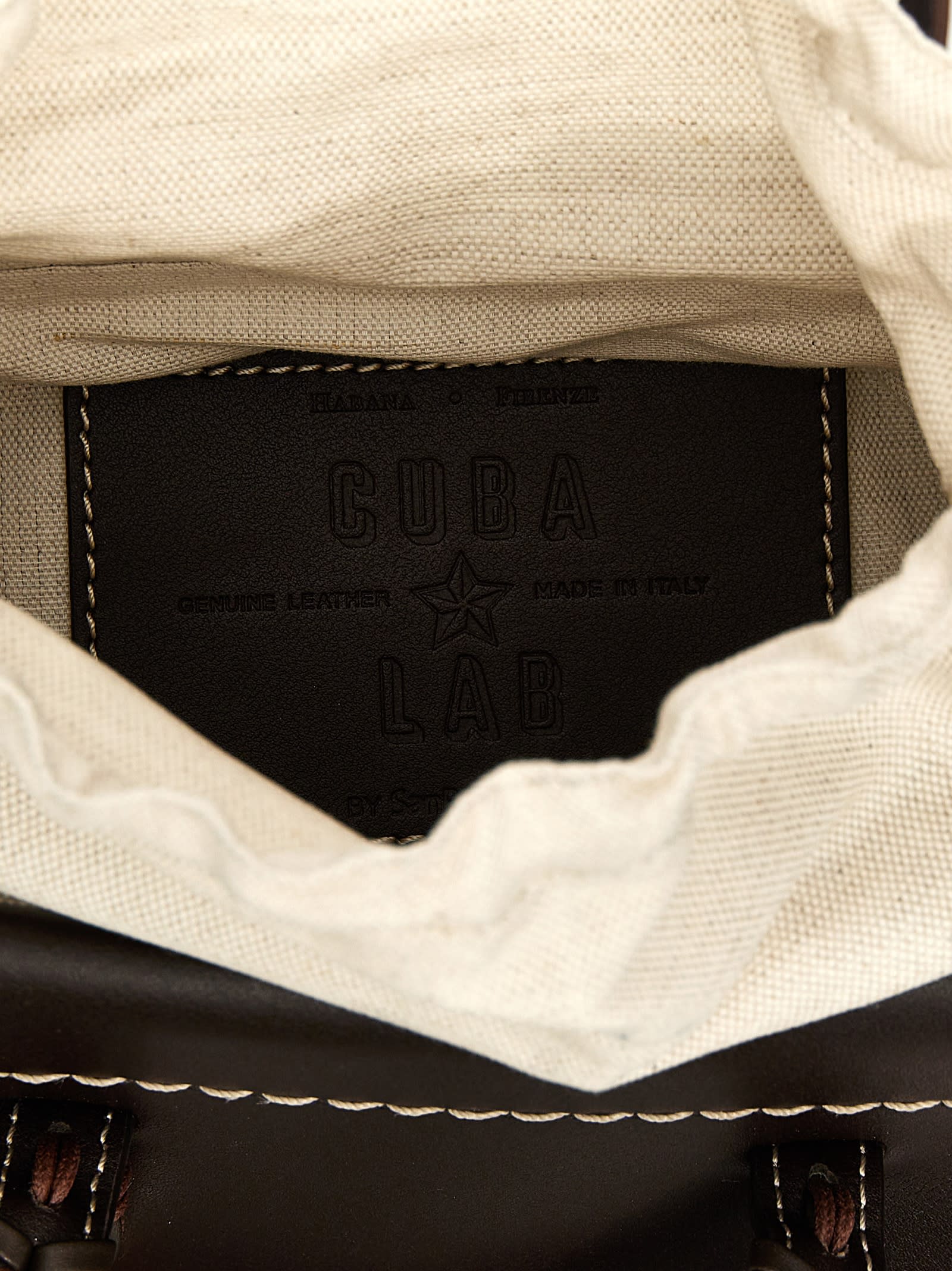 Cuba Lab 'habanera Fringes - Ebony' Handbag In Brown