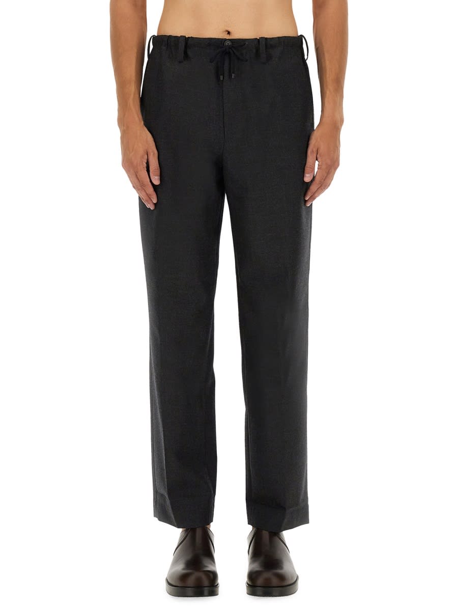 Dries Van Noten Penny Trousers Elastic Waistband Style In Black
