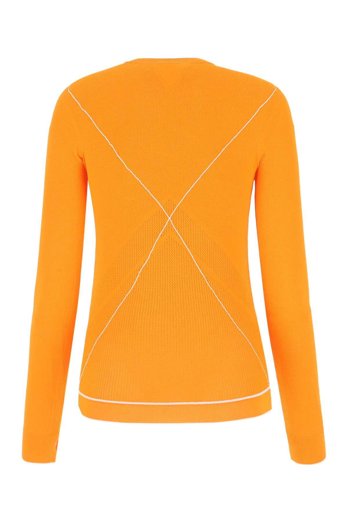 Bottega Veneta Orange Viscose Blend Sweater In 7960
