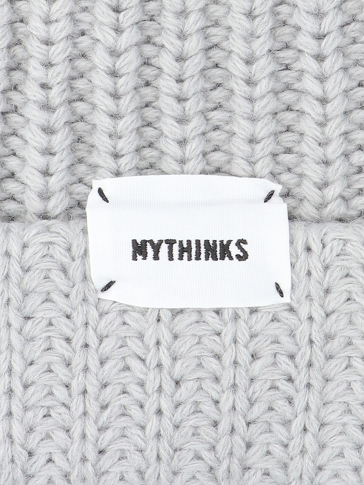 Mythinks Wool Blend Beanie In Gray