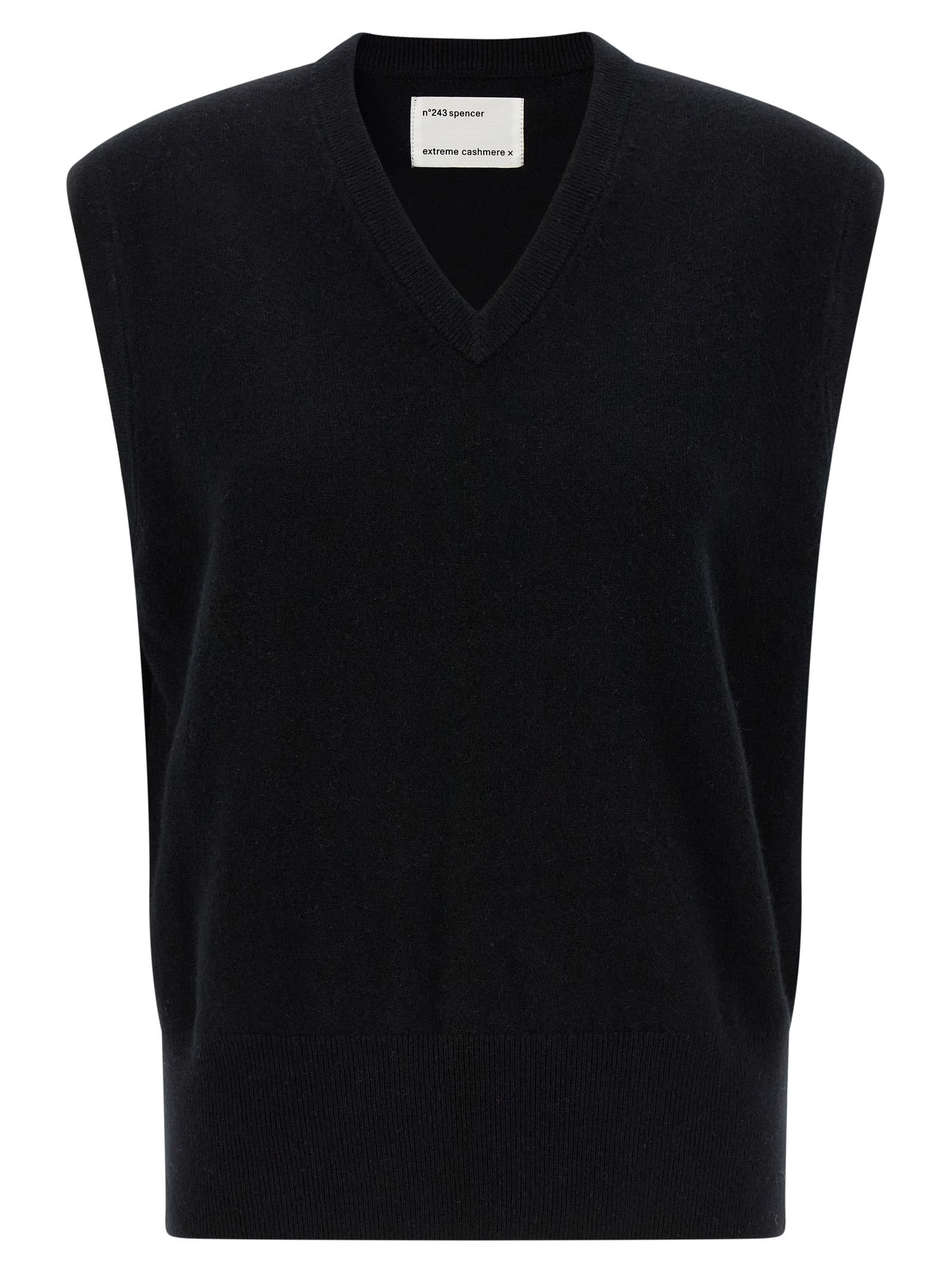 Extreme Cashmere 'n°243 Spencer' Vest In Black