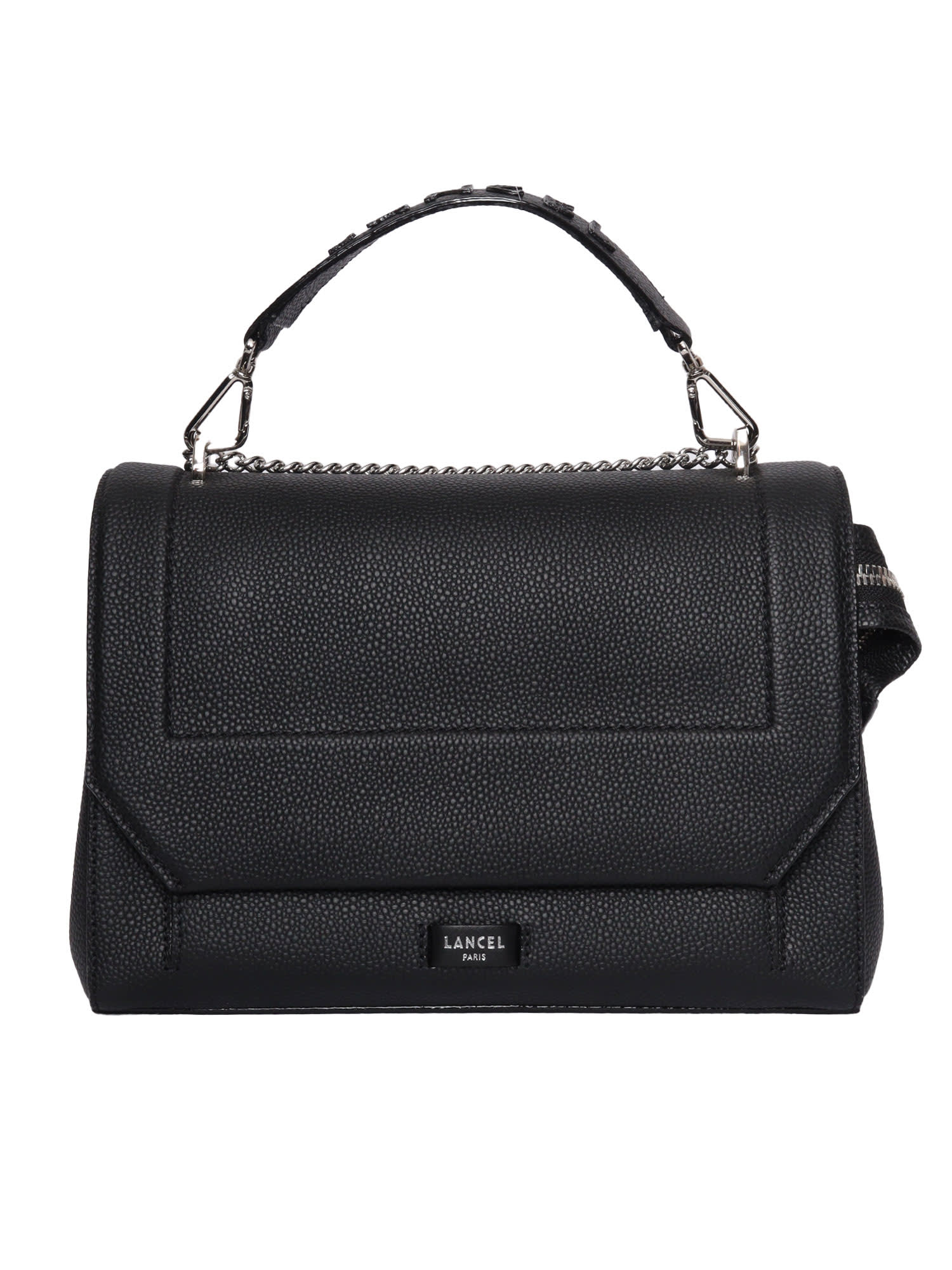 Lancel Hand Held Bag. In Black
