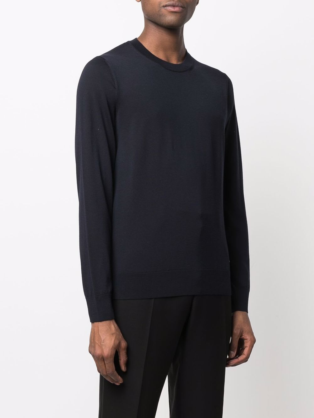 Shop Brioni Essential Sweater In Blue