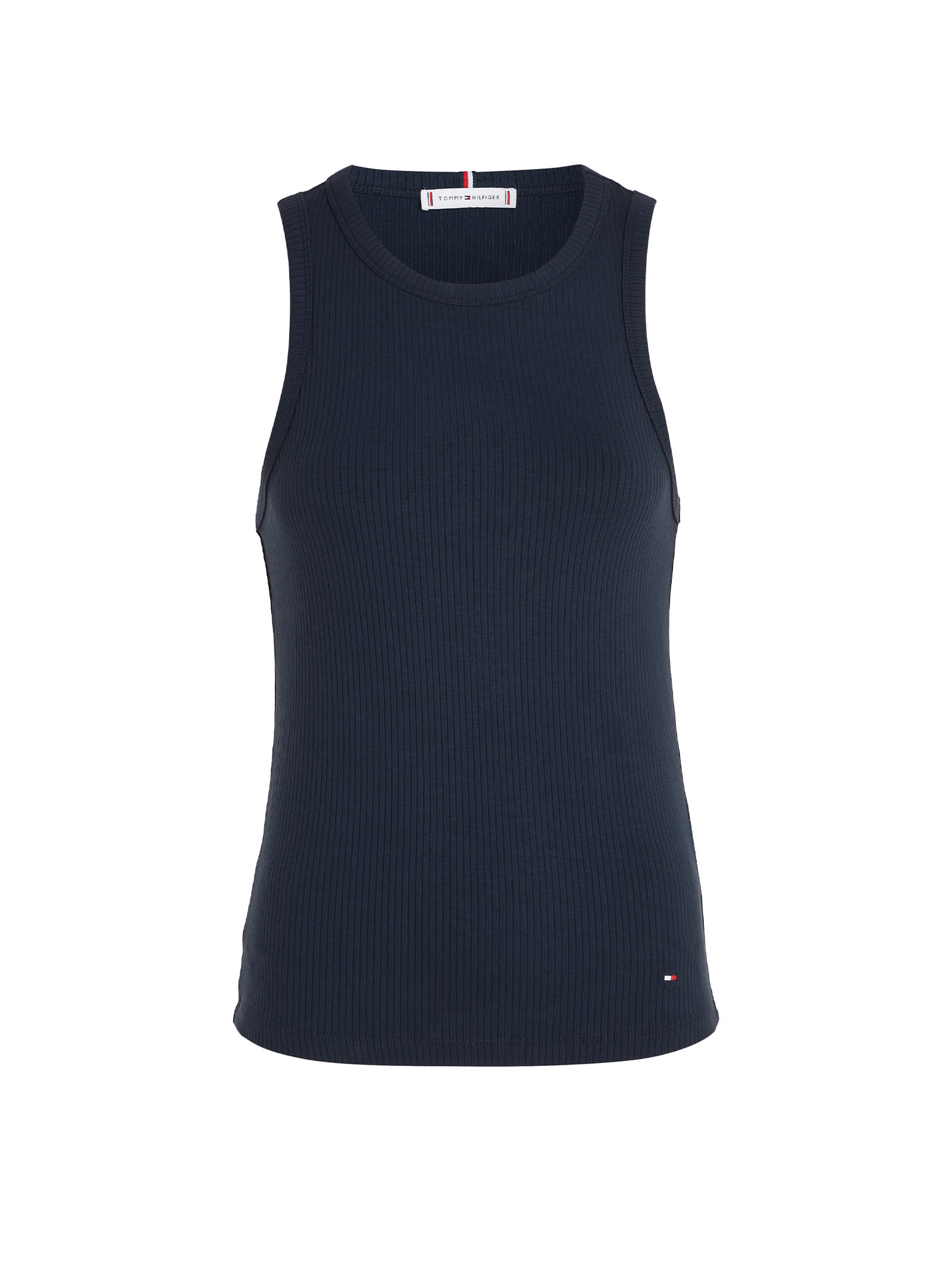 Navy Blue Top With Mini Logo