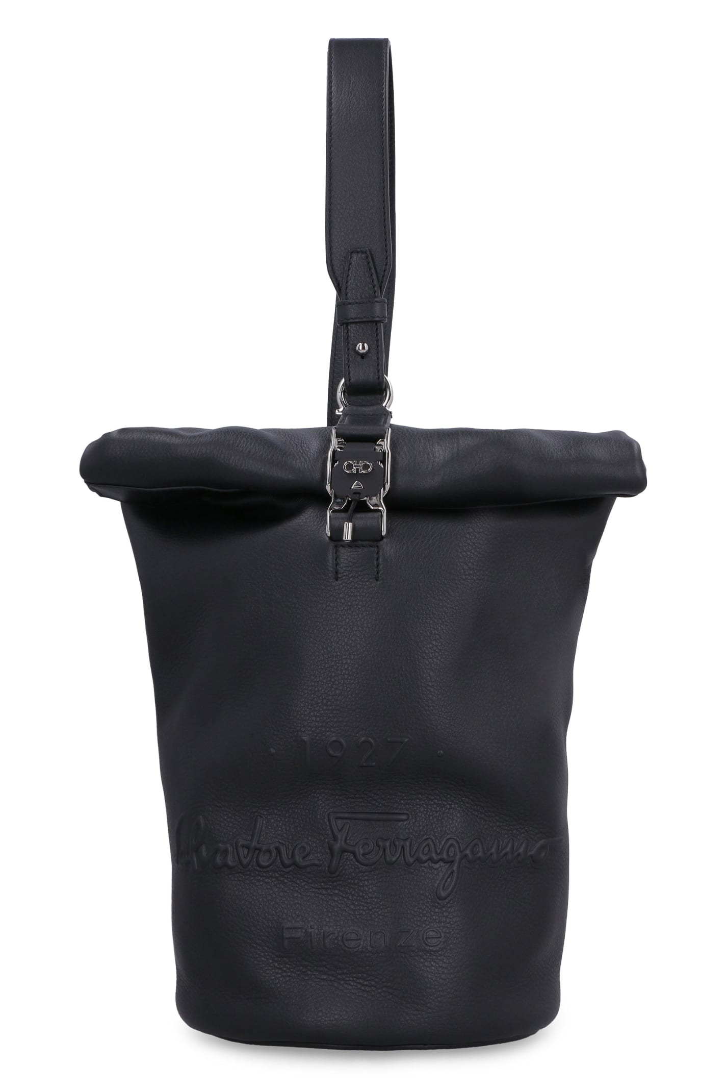 Salvatore Ferragamo Leather One-shoulder Backpack