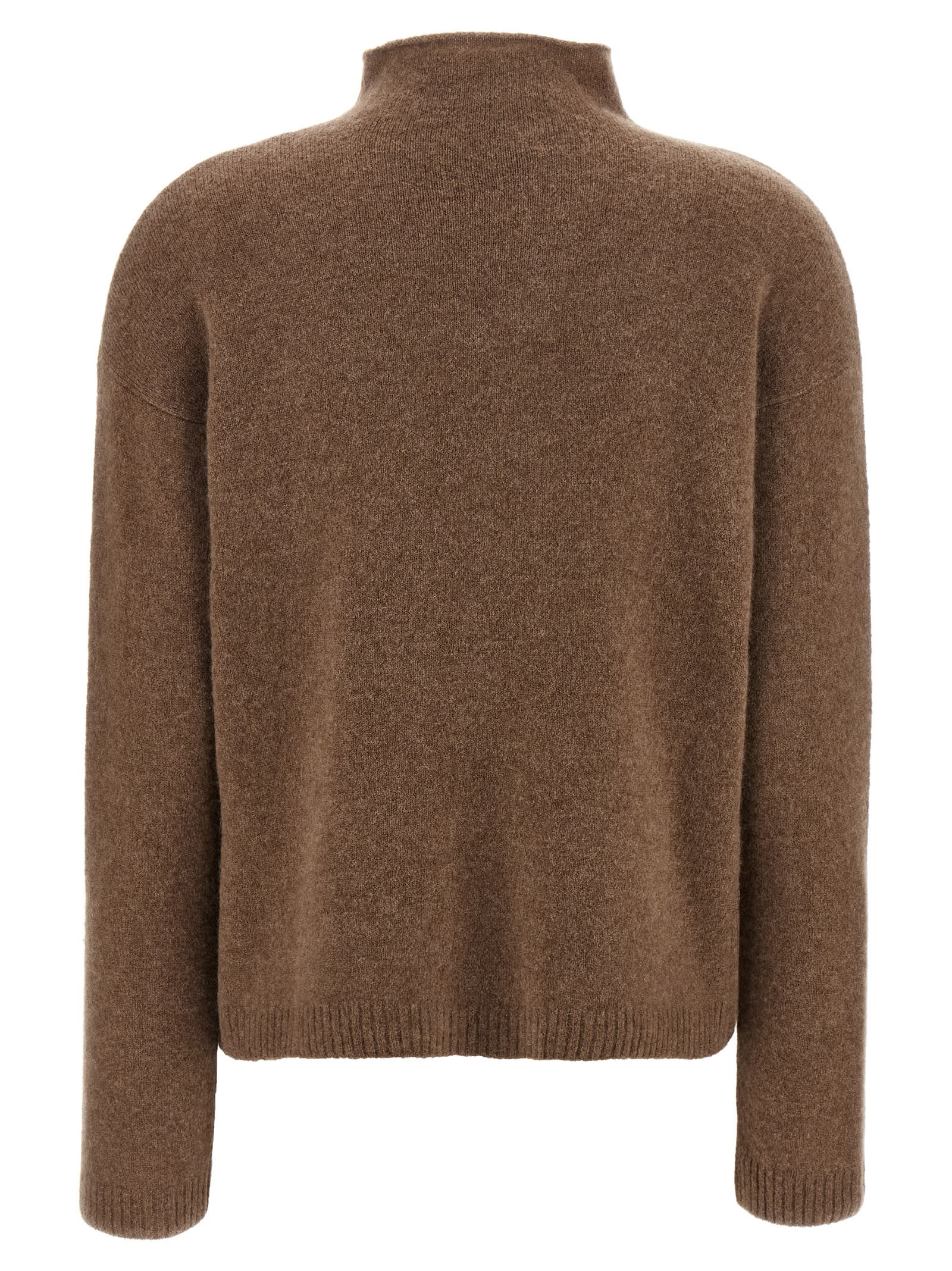 Max Mara Gianna Turtleneck Sweater In Brown