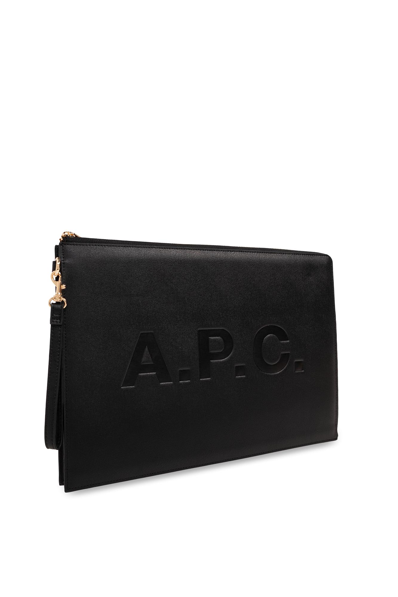 Apc Briefcase With Logo In Black