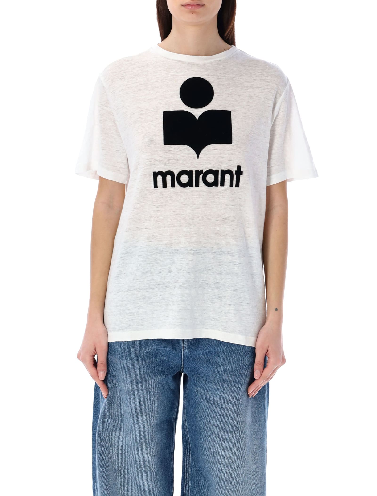 Marant Etoile Zewel T-shirt In White