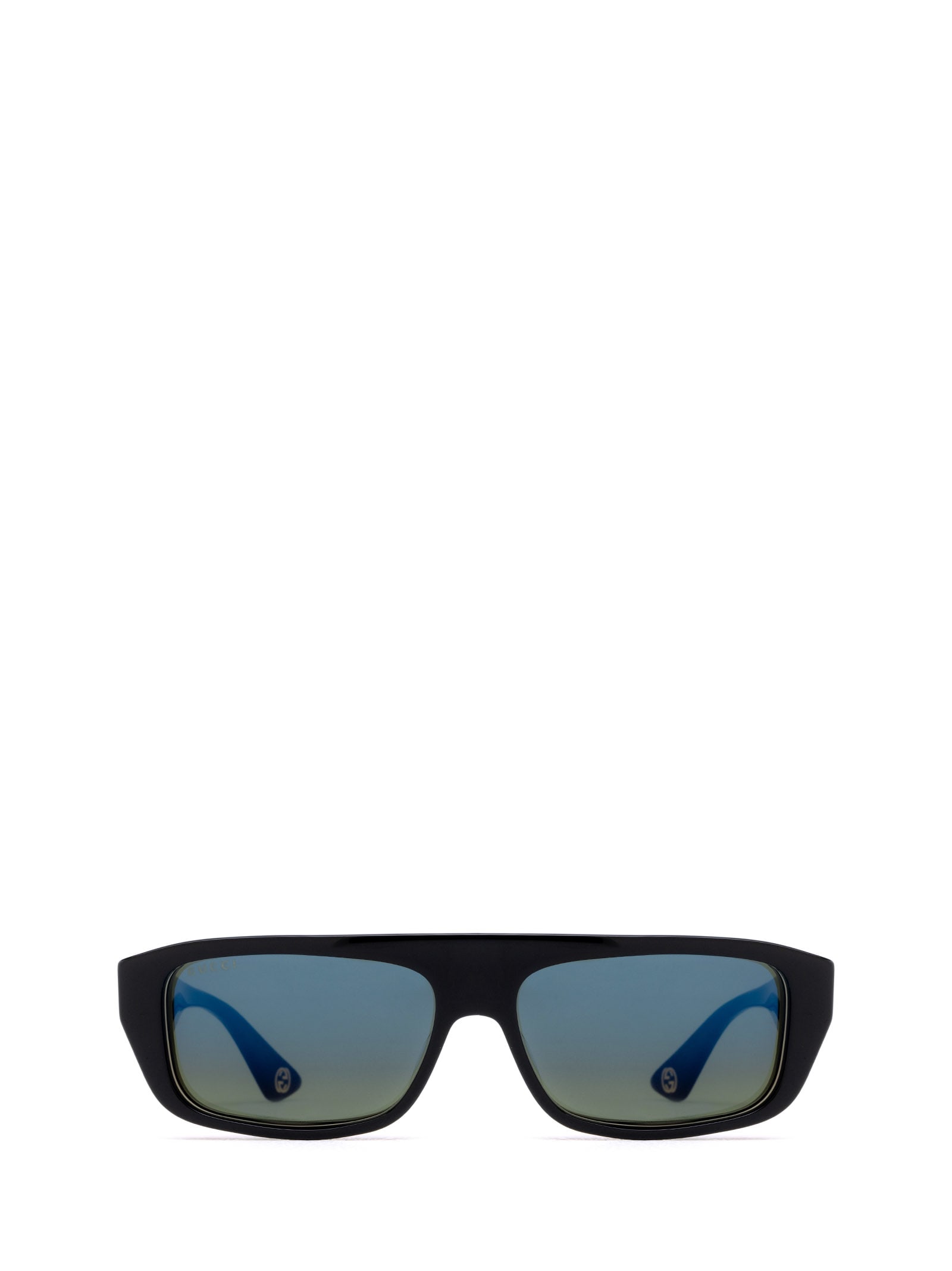 Shop Gucci Gg1617s Black Sunglasses