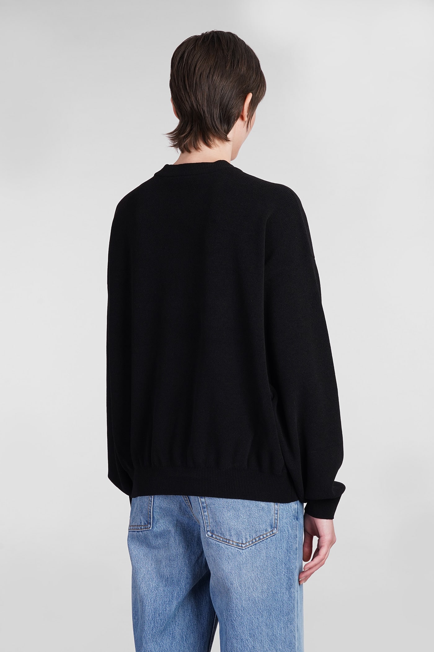 Shop Alexander Wang Knitwear In Black Polyester