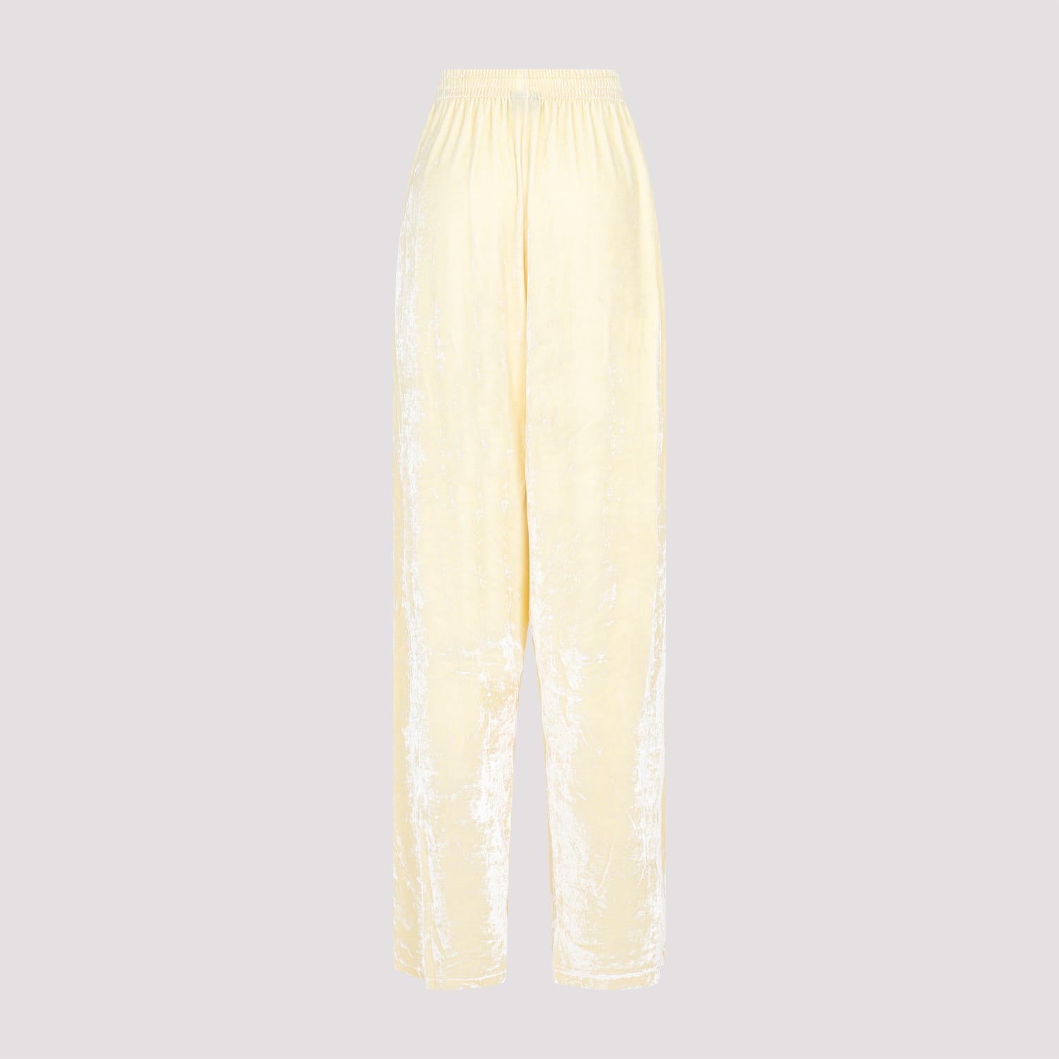 Shop Balenciaga Baggy Pants In Cream