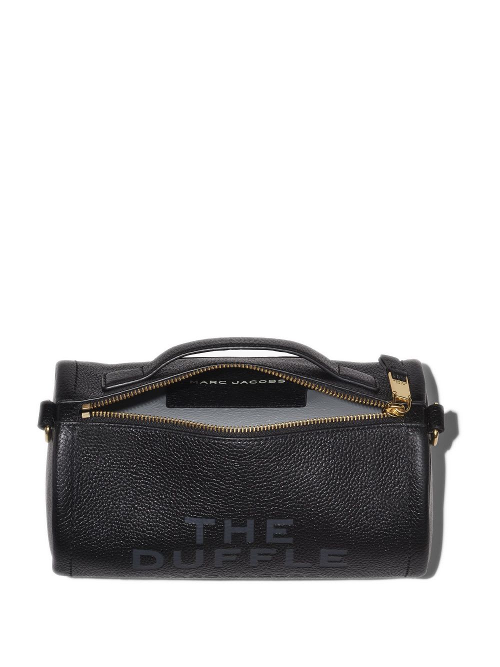 Shop Marc Jacobs The Leather Duffle Bag In Black