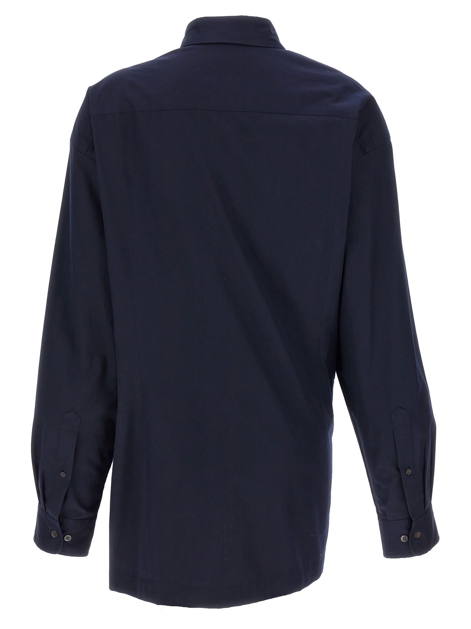 Shop Dries Van Noten Clicks Shirt In Blue