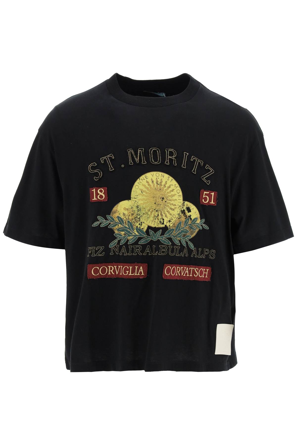 Shop Bally St. Moritz T-shirt In Black (black)