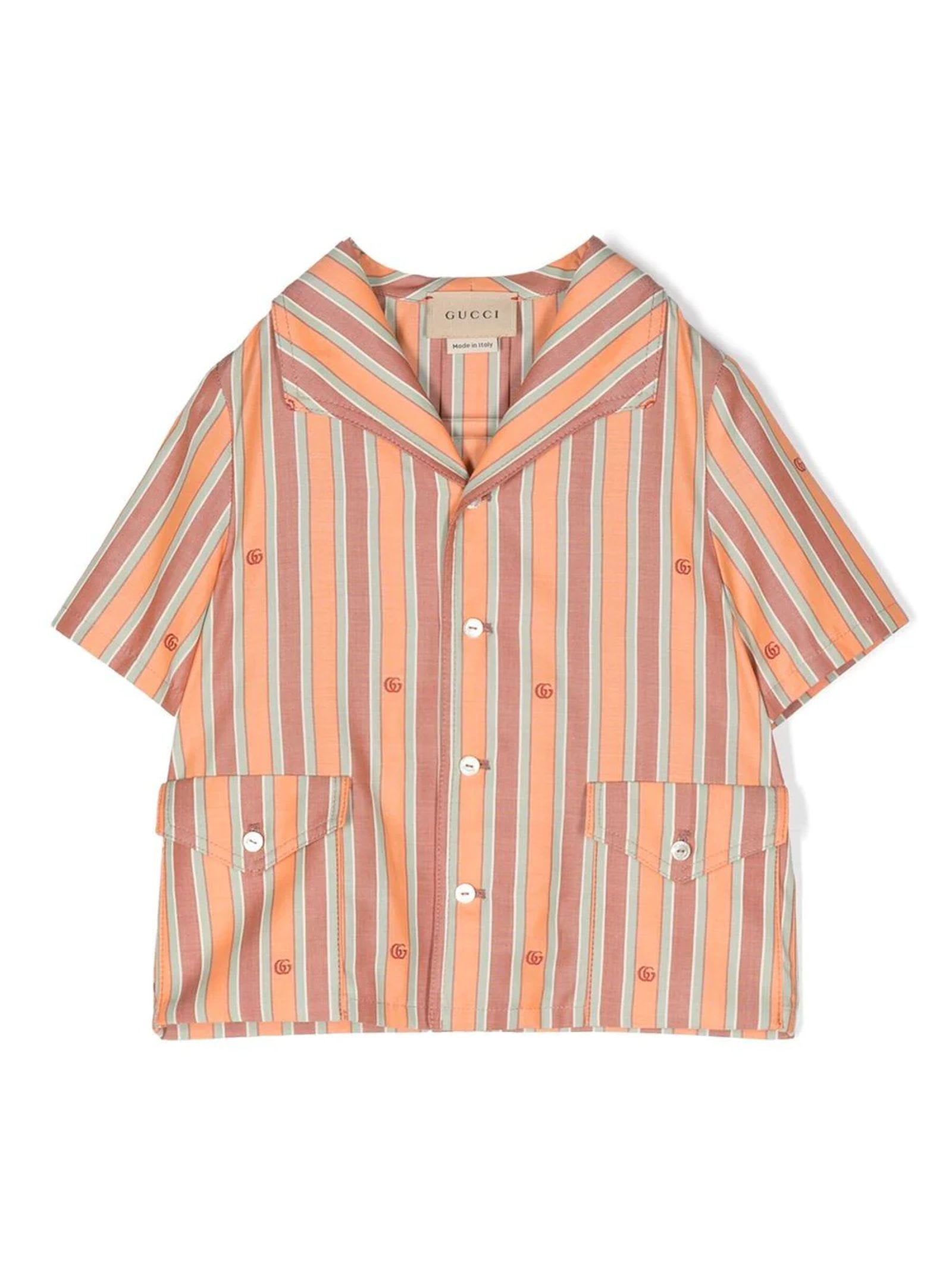 Gucci Kids Shirts Orange