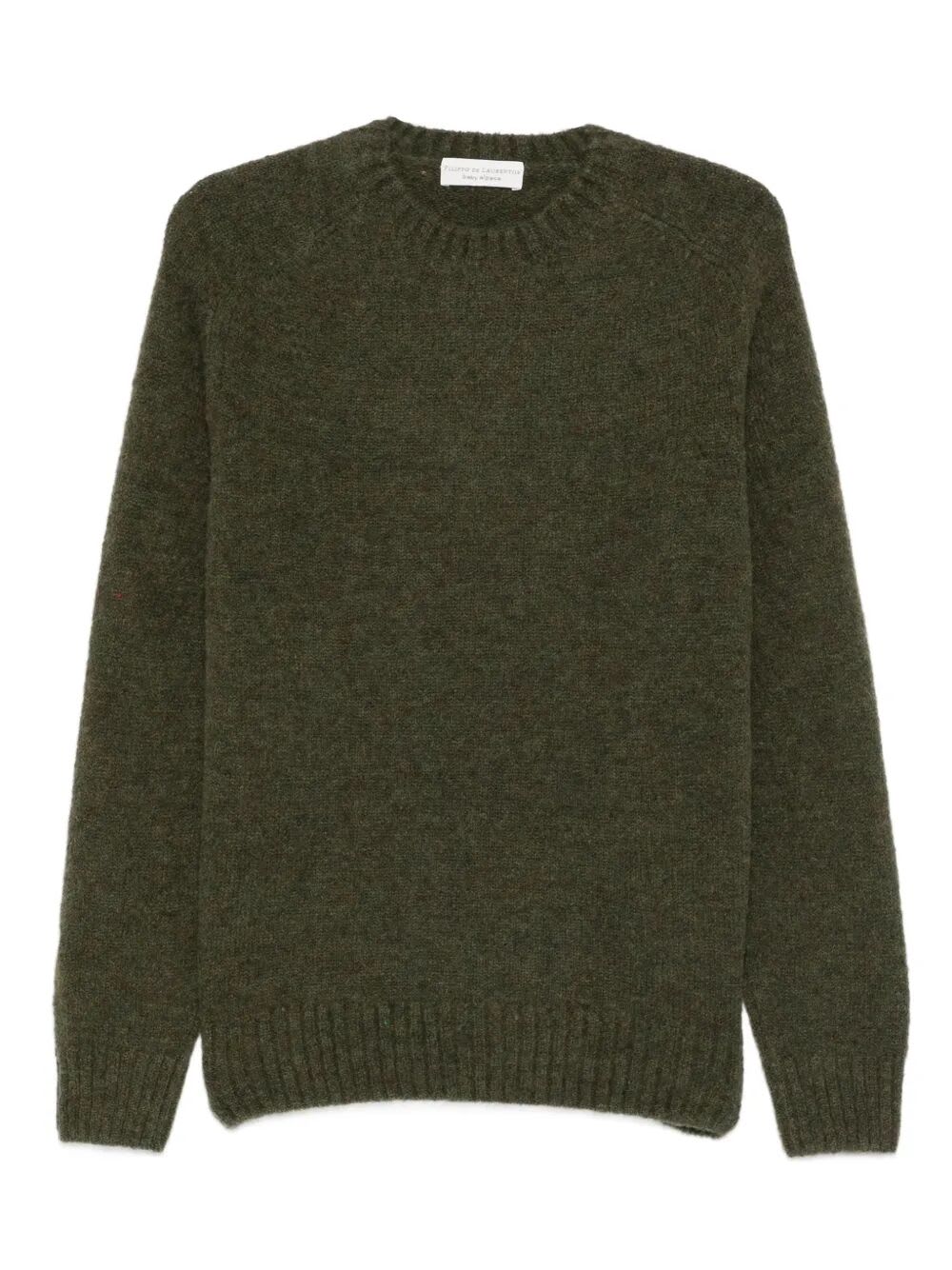 Filippo De Laurentiis Crewneck Sweater Ls In Green