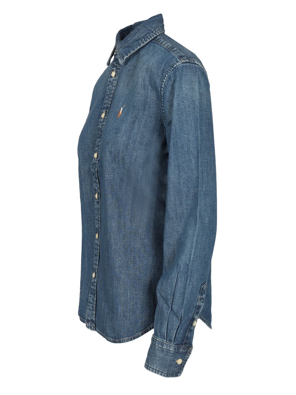 Ralph Lauren Denim Shirt In Blue