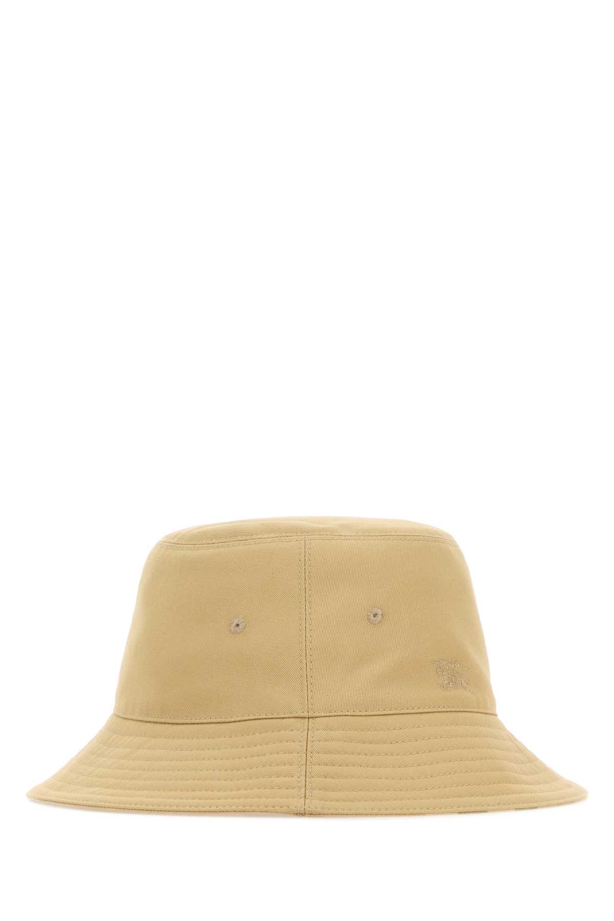 Burberry Beige Polyester Blend Bucket Hat In Flax