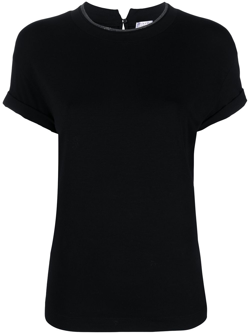 Brunello Cucinelli Cotton T-shirt In Black