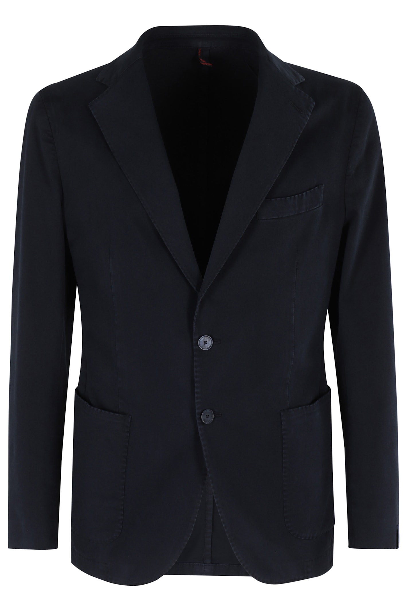 Santaniello Gabardina Soft Touch Con Smeriglio In Blue