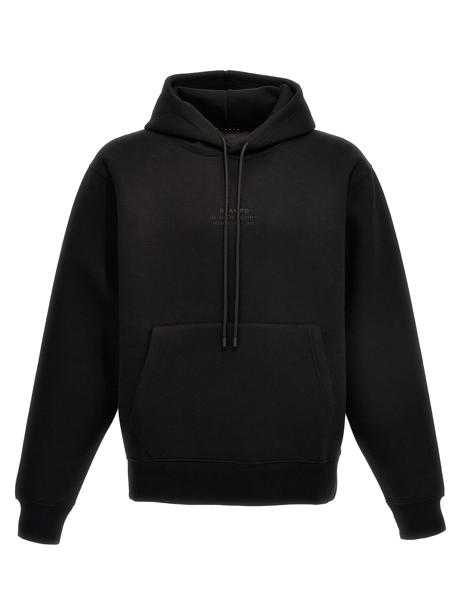 stacked Logo Hoodie