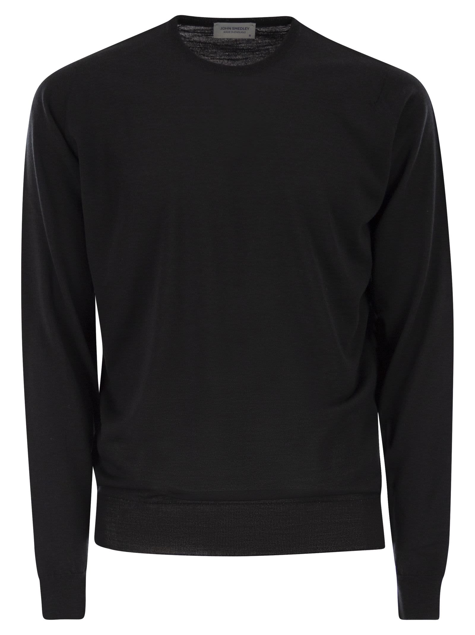 John Smedley Man Turtleneck Black Size Xl Wool In Black