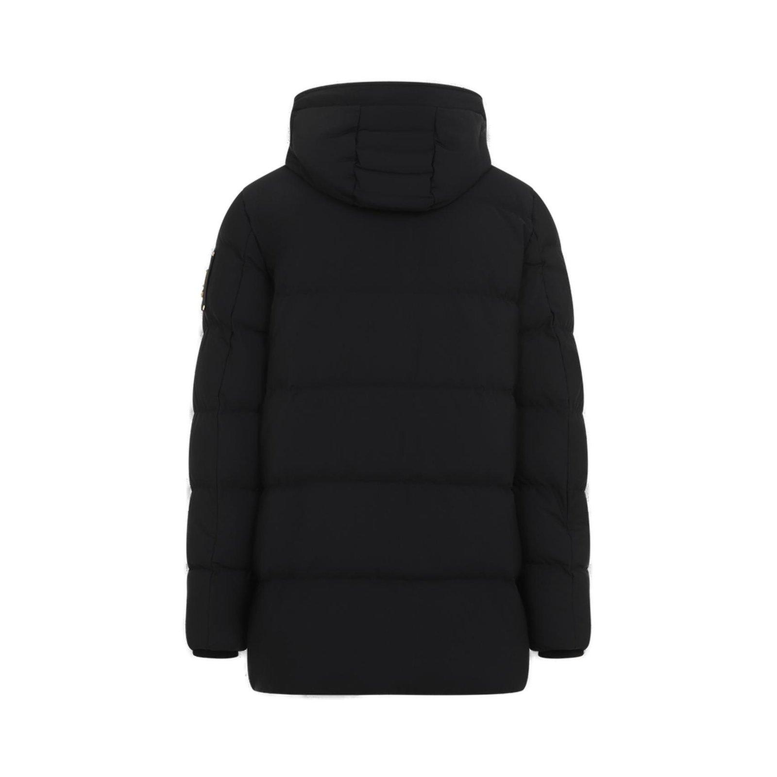 Shop Moose Knuckles Padded Jacket In Black