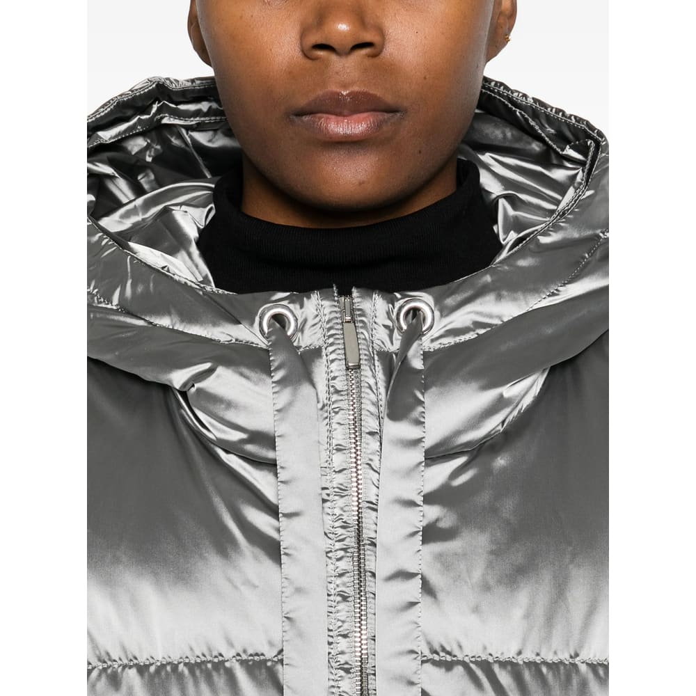 Max Mara The Cube Polyester Jackets In Gray