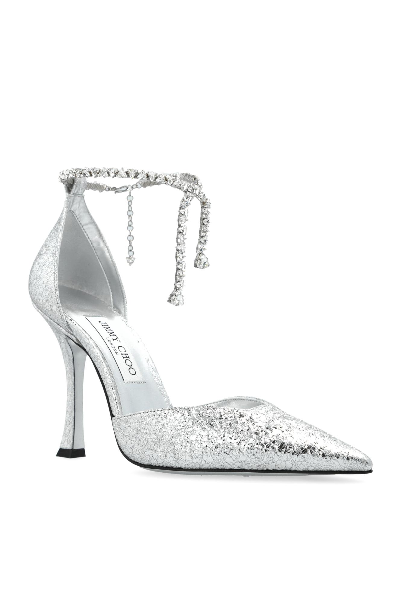 Jimmy Choo Heeled Shoes Stwvie In Silver